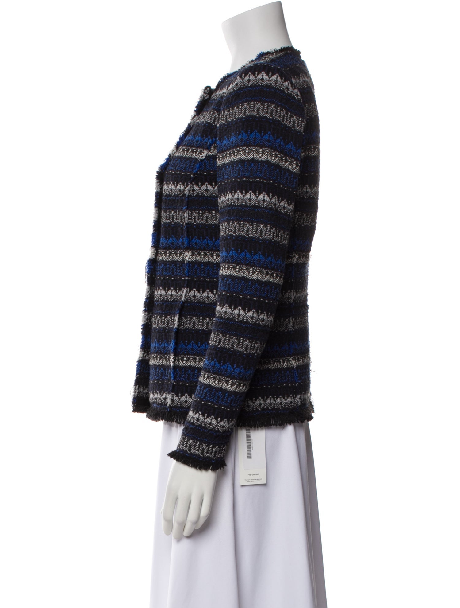 Rebecca Taylor Striped Evening Jacket