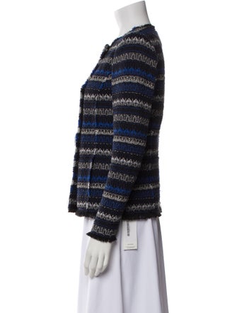 Rebecca Taylor Striped Evening Jacket