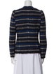 Rebecca Taylor Striped Evening Jacket