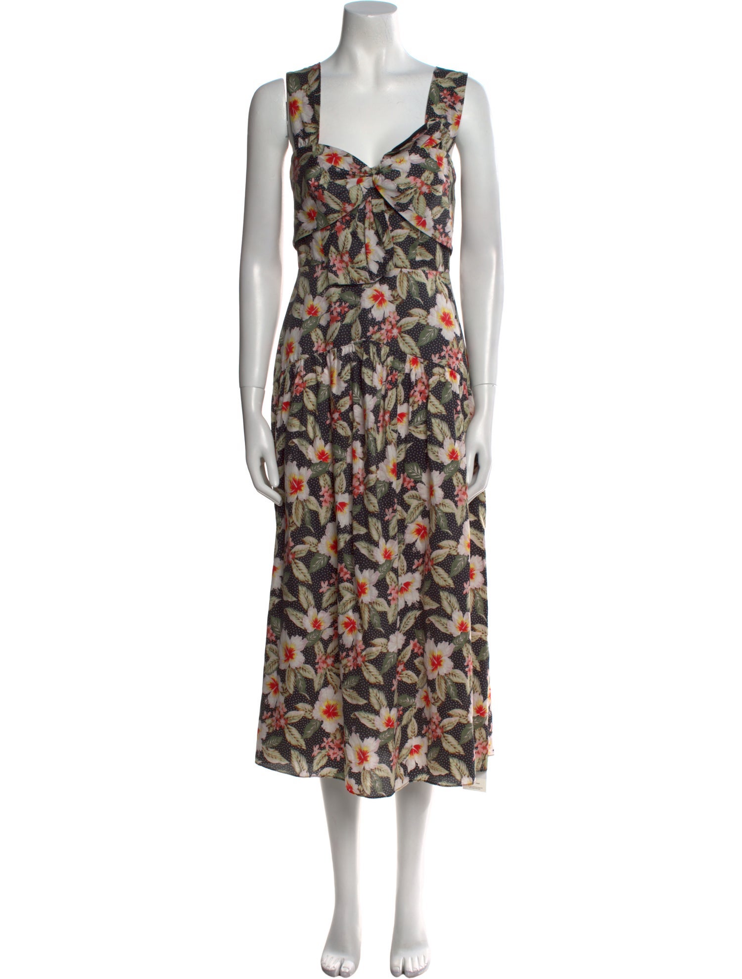 Rebecca Taylor Floral Print Long Dress