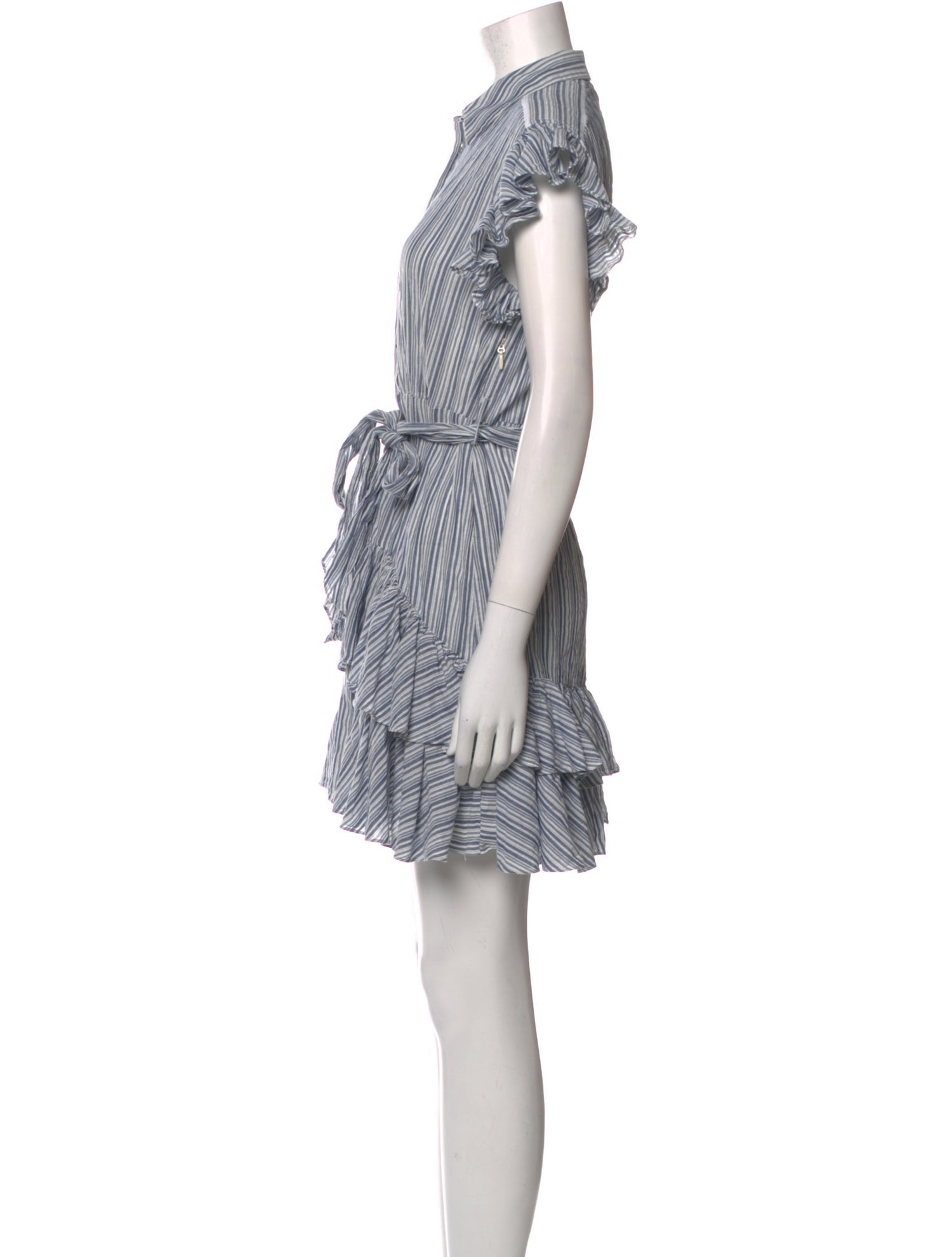 Rebecca Taylor Striped Mini Dress