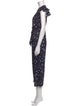 Rebecca Taylor Silk Printed Jumpsuit