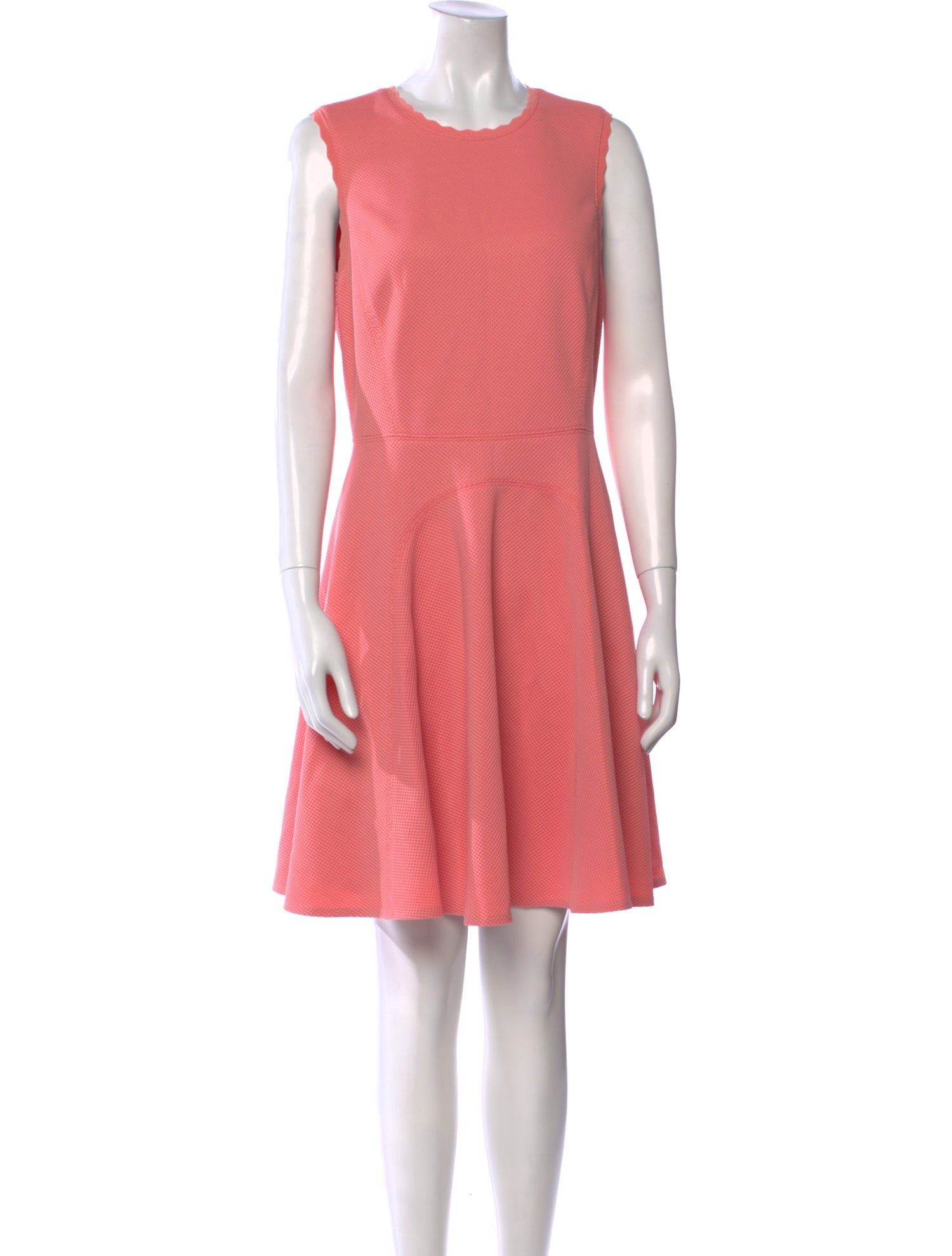 Rebecca Taylor Crew Neck Knee-Length Dress