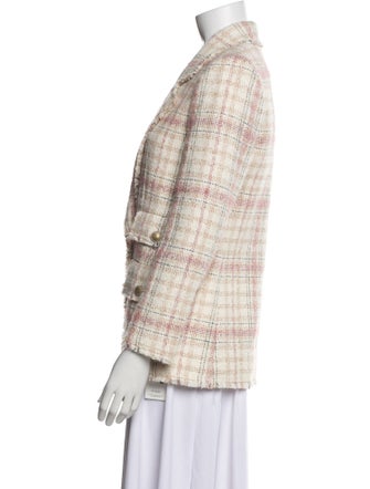 Rebecca Taylor Tweed Pattern Coat