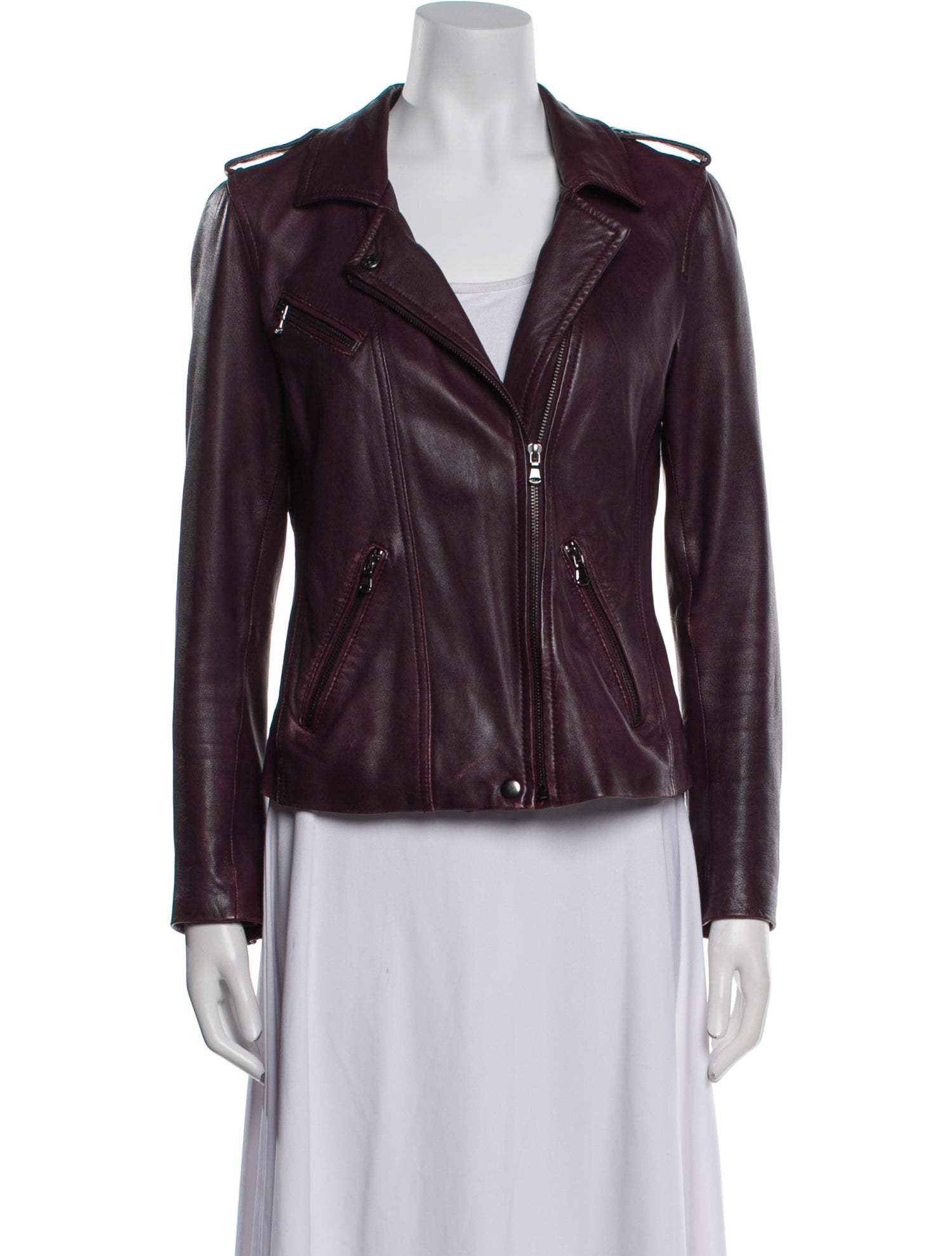 Rebecca Taylor Leather Biker Jacket