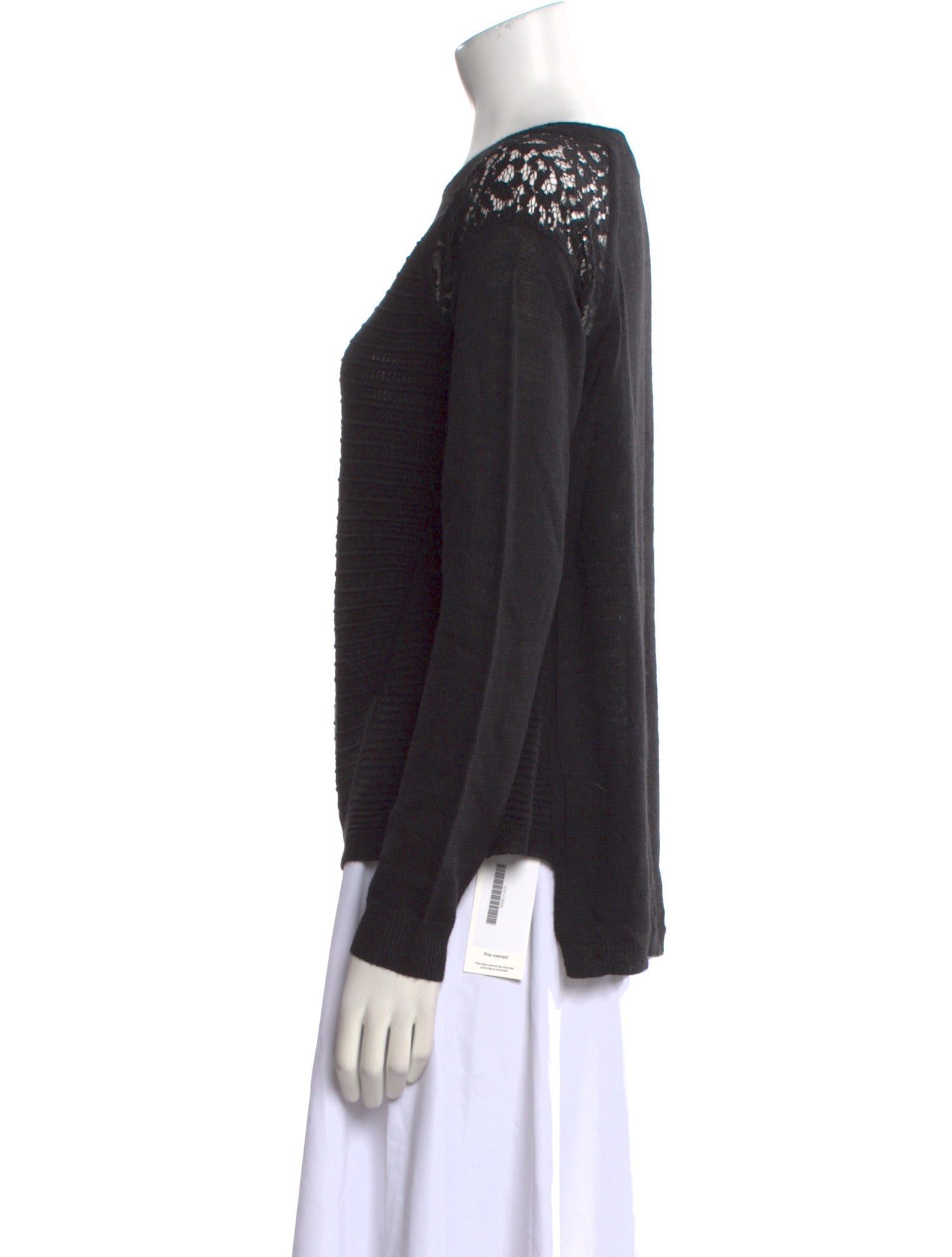 Rebecca Taylor Bateau Neckline Sweater