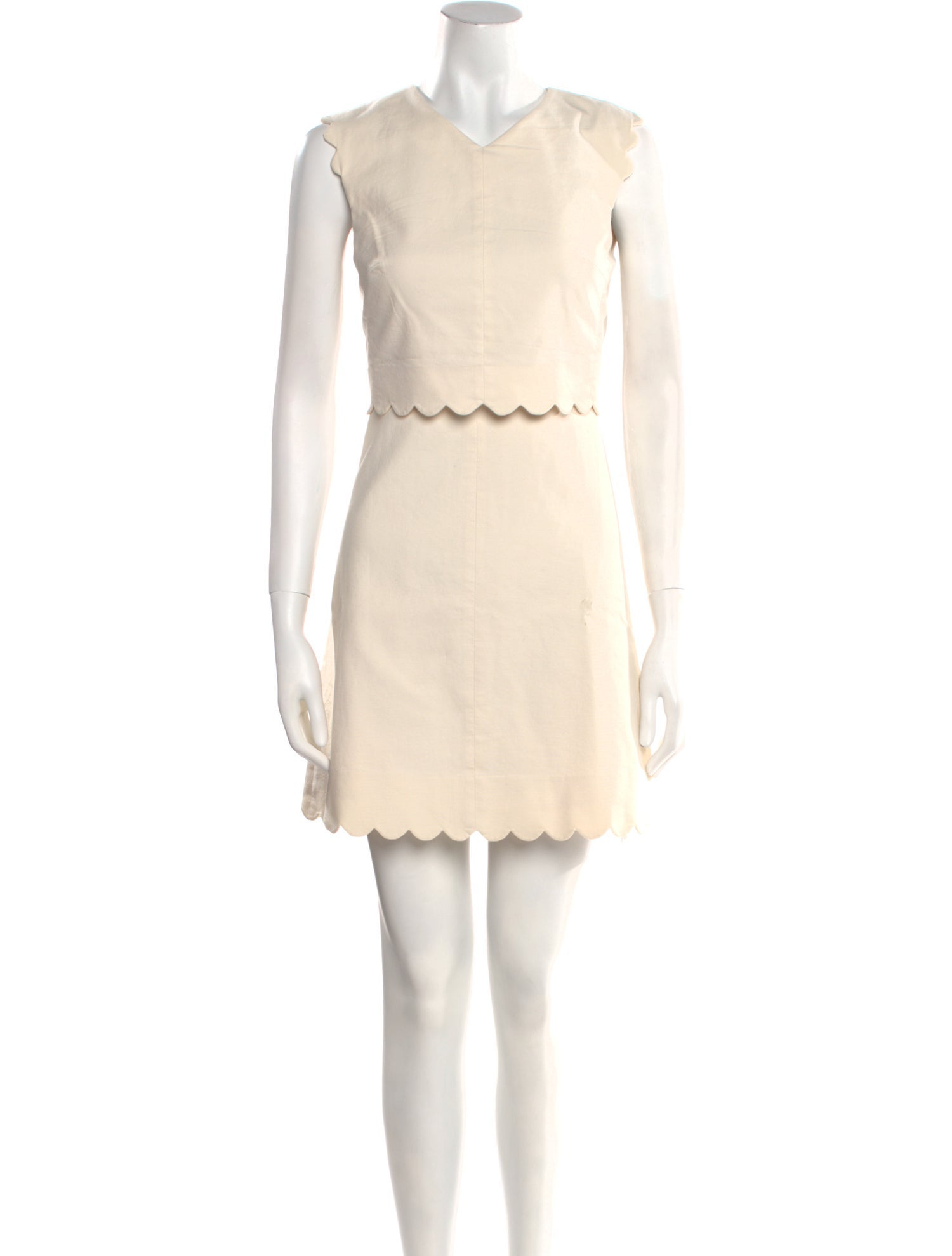 Rebecca Taylor V-Neck Mini Dress