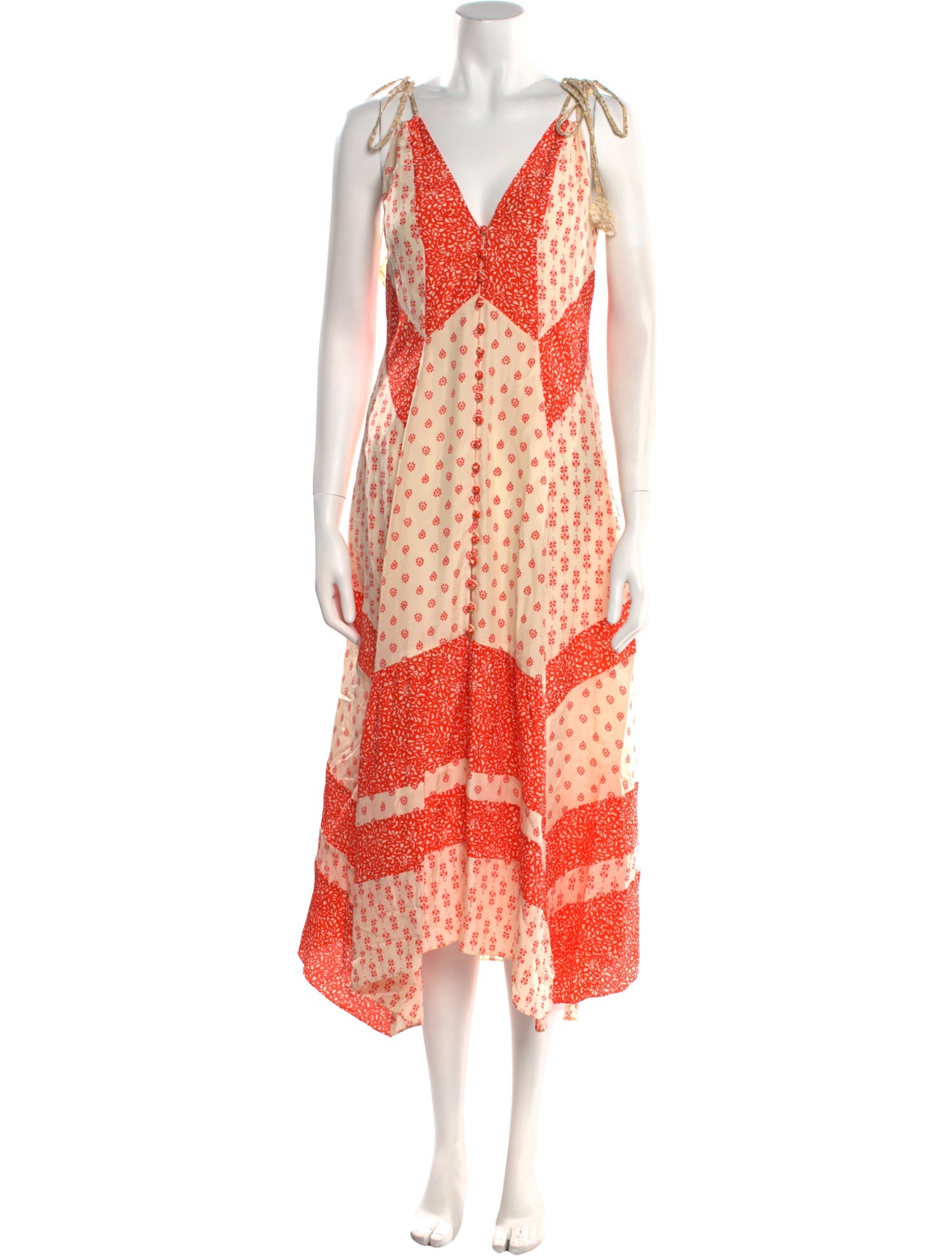 Rebecca Taylor Silk Midi Length Dress w/ Tags