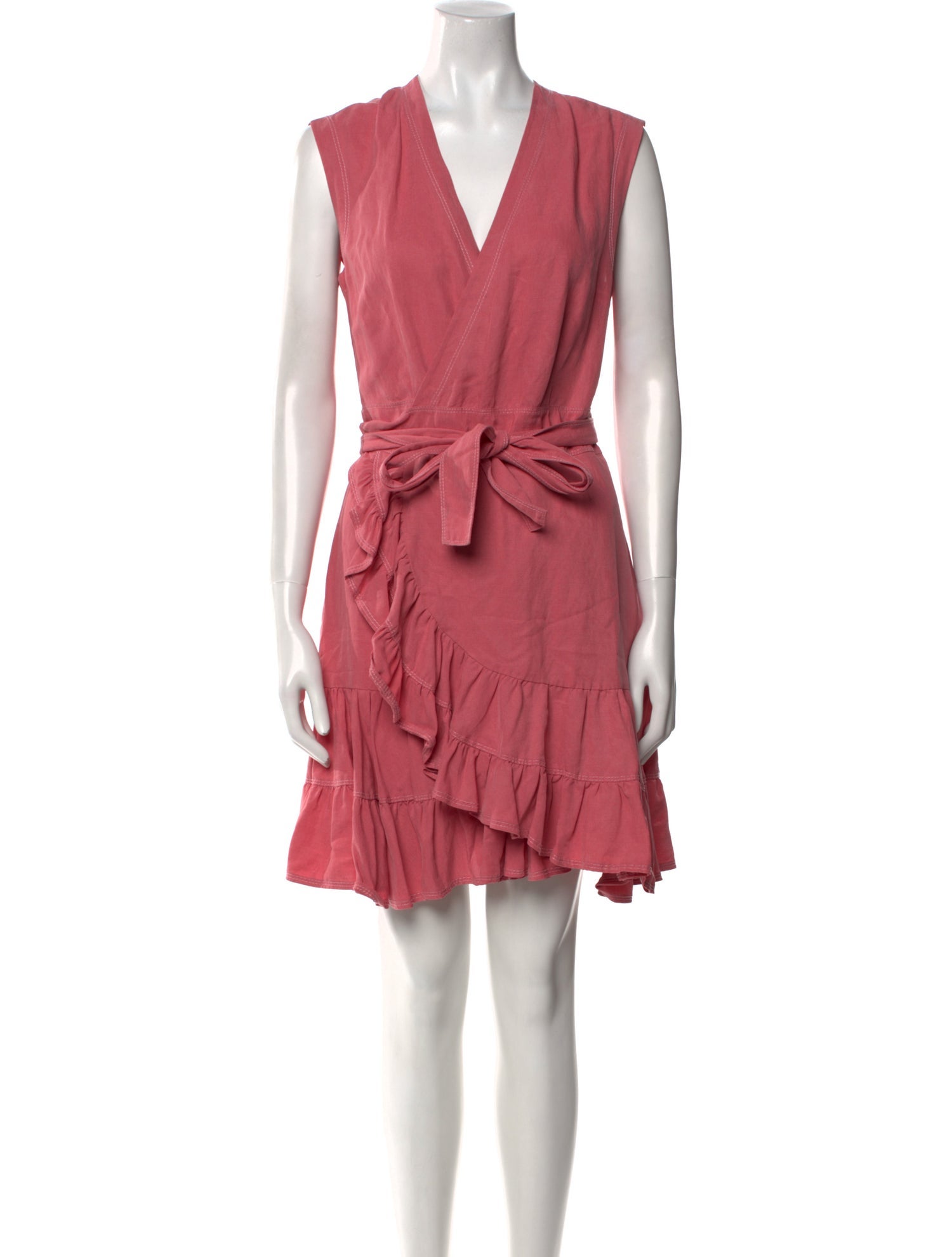 Rebecca Taylor V-Neck Mini Dress