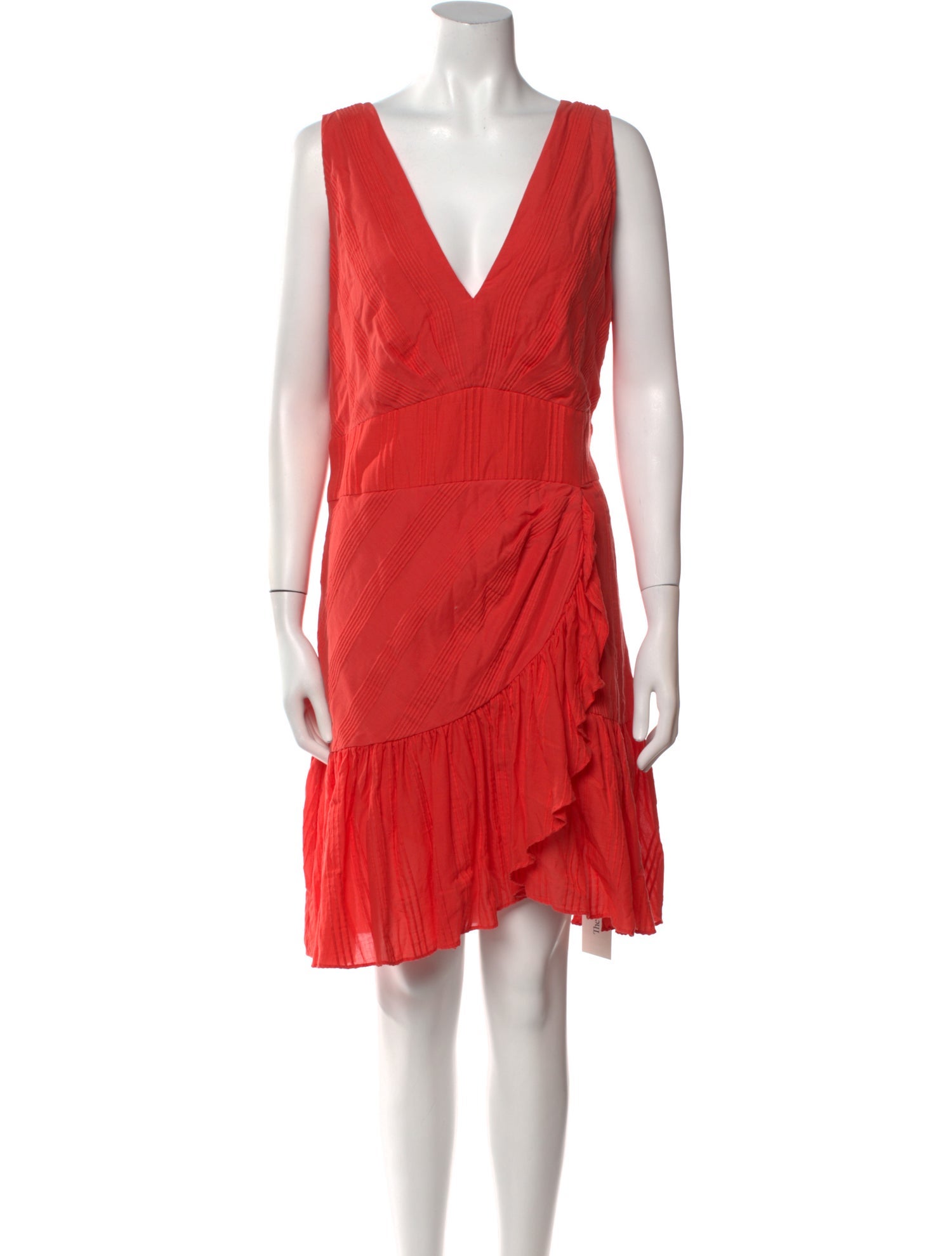 Rebecca Taylor V-Neck Knee-Length Dress