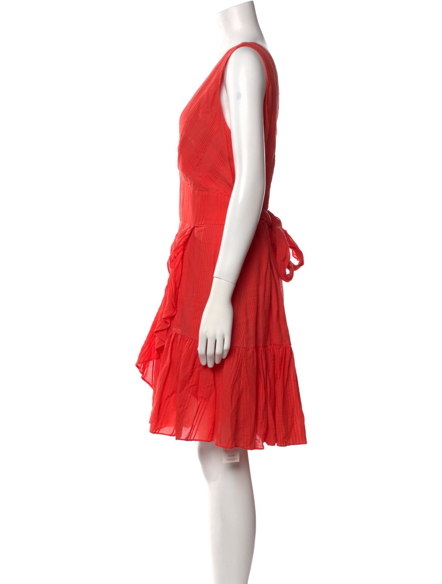 Rebecca Taylor V-Neck Knee-Length Dress