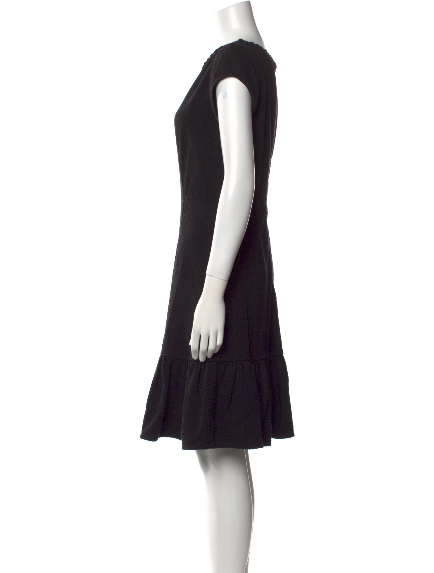 Rebecca Taylor Scoop Neck Knee-Length Dress