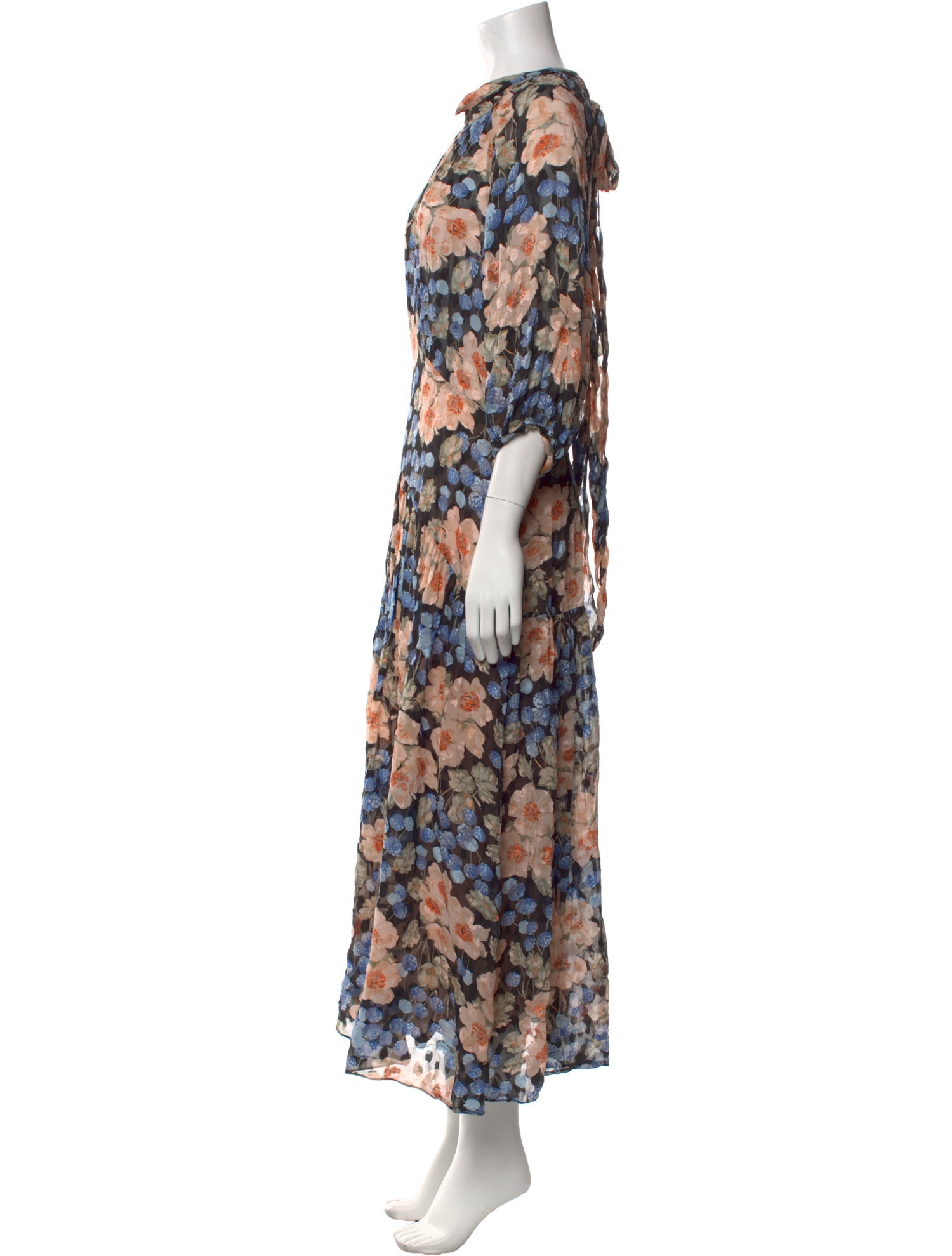 Rebecca Taylor Silk Long Dress