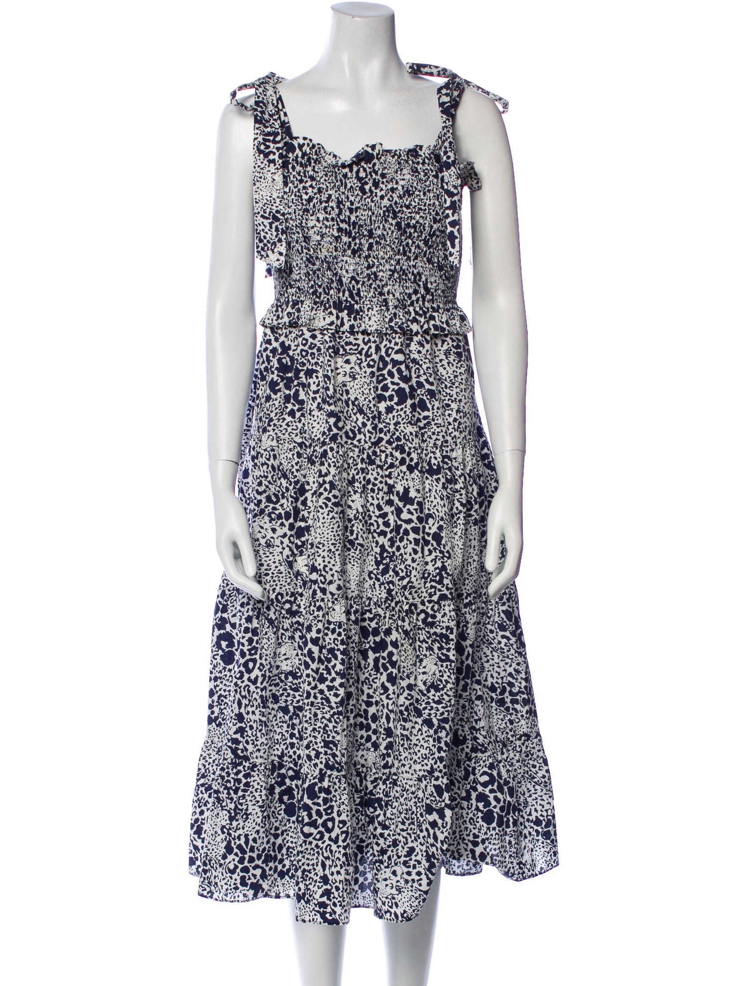 Rebecca Taylor Floral Print Long Dress