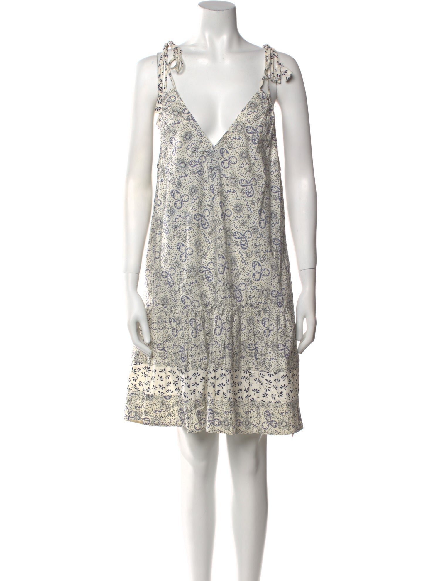 Rebecca Taylor Printed Knee-Length Dress