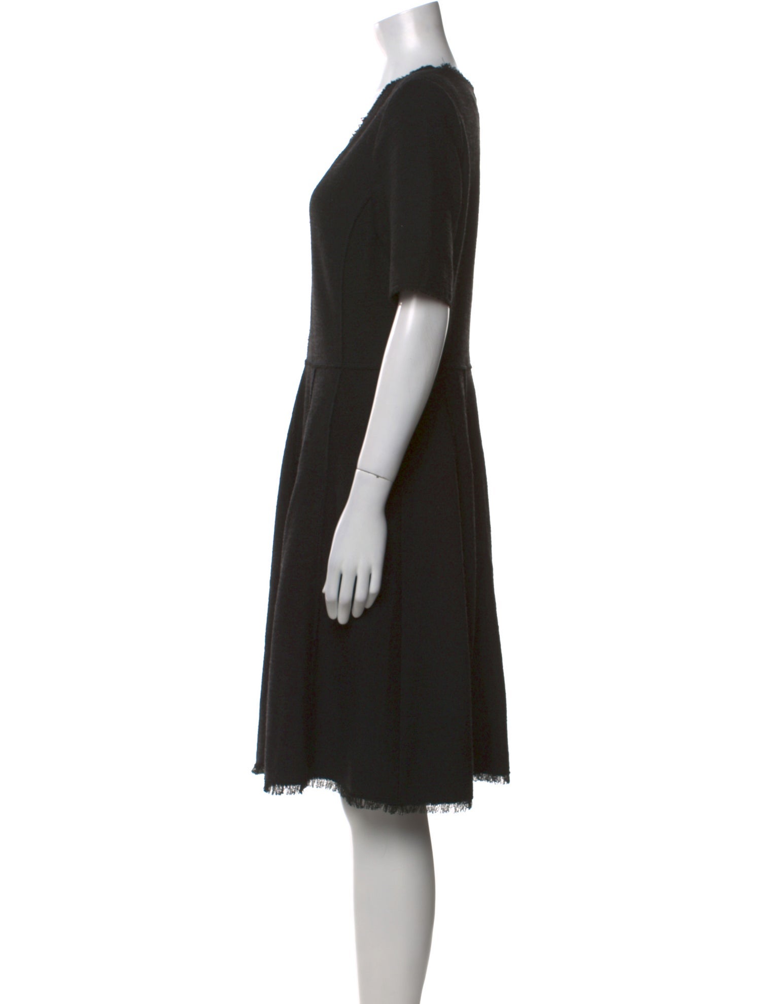 Rebecca Taylor V-Neck Knee-Length Dress