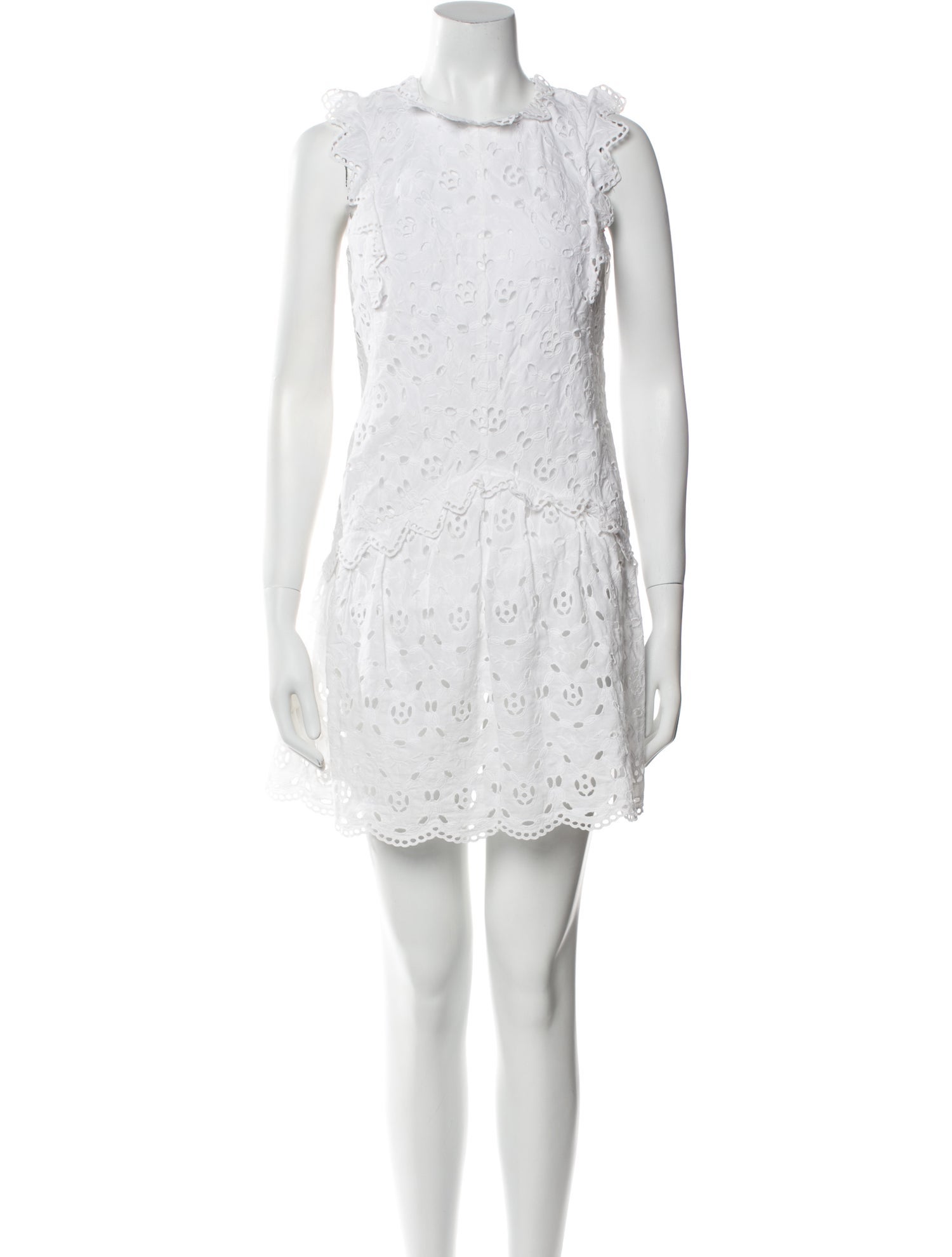 Rebecca Taylor Crew Neck Mini Dress w/ Tags