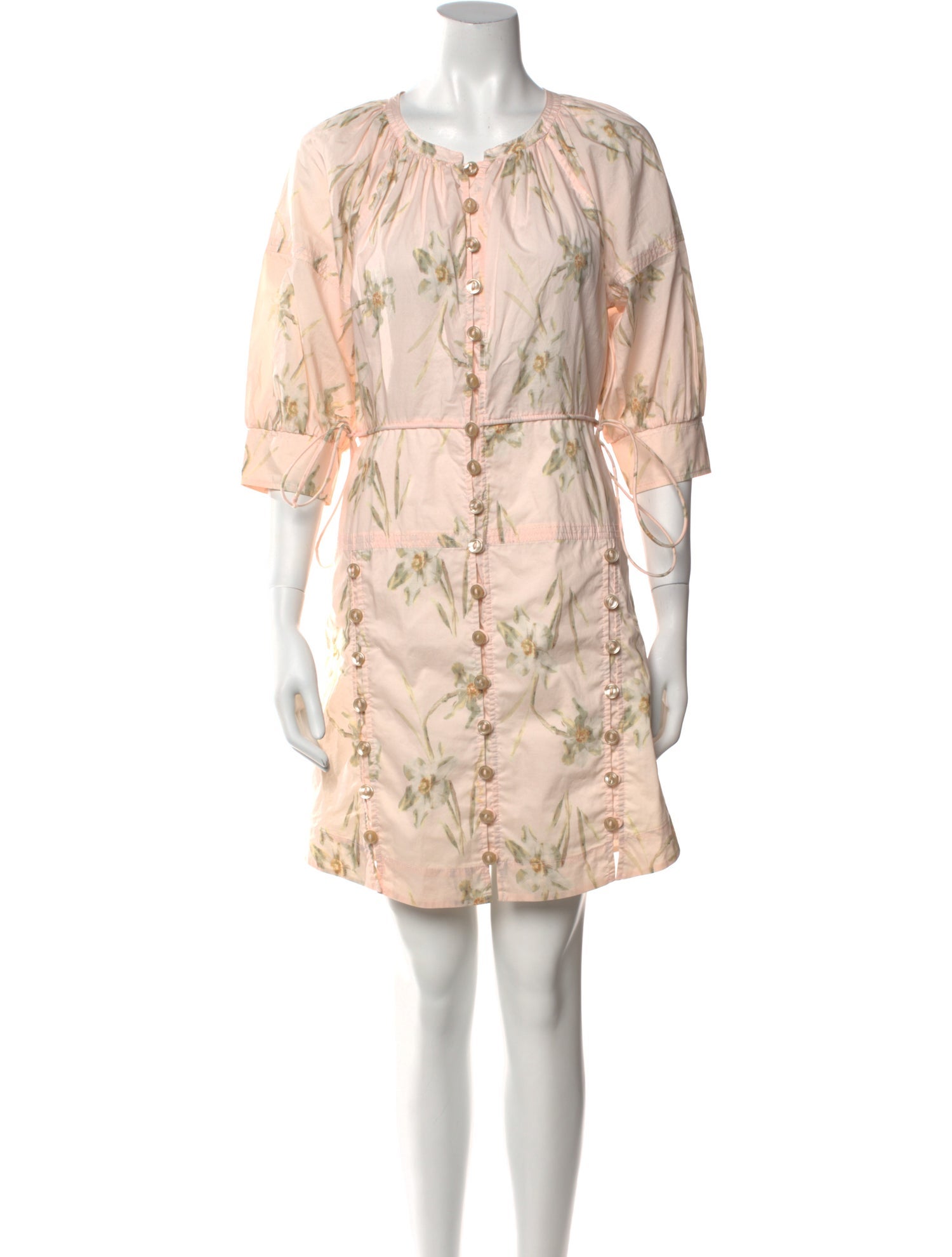 Rebecca Taylor Floral Print Knee-Length Dress w/ Tags