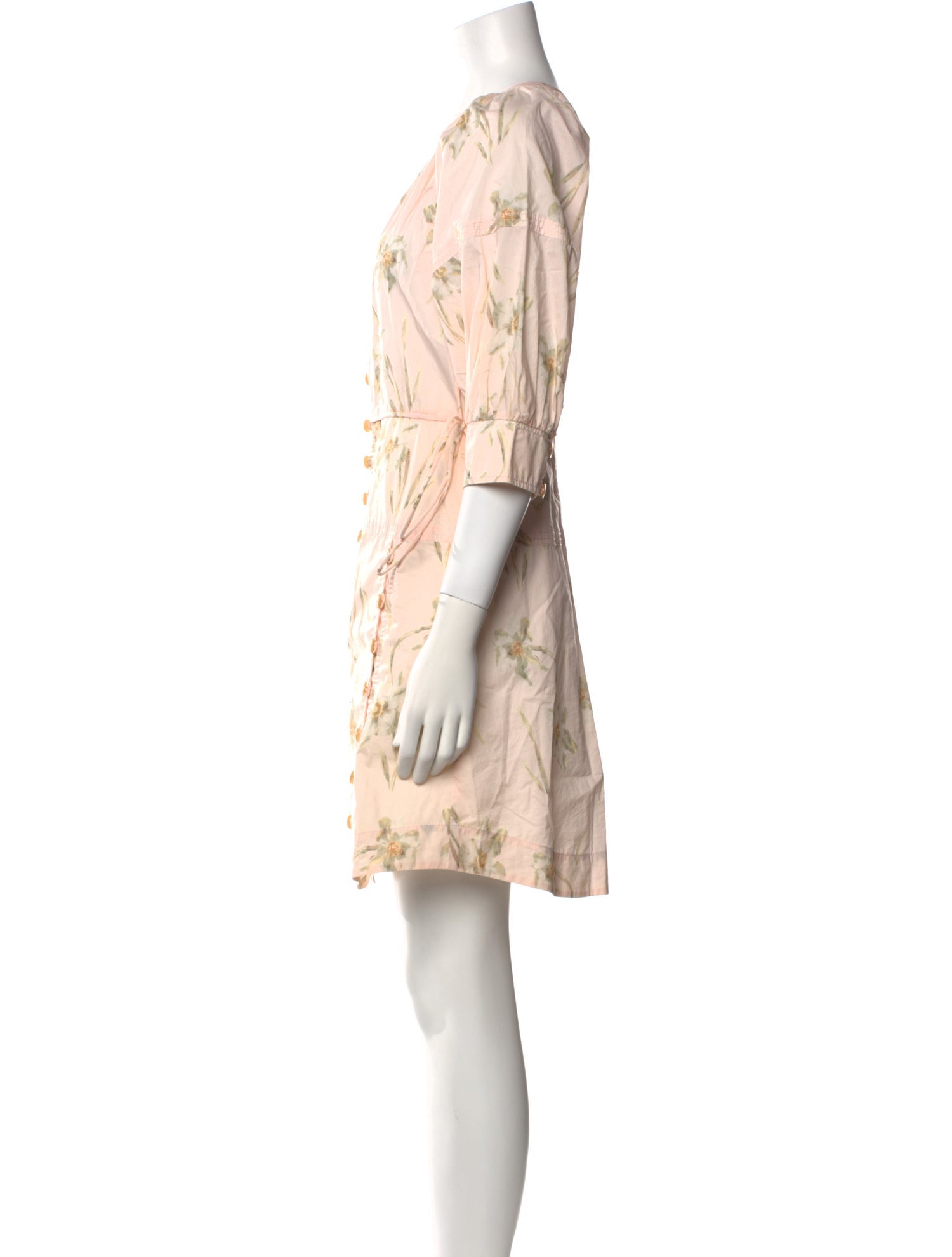 Rebecca Taylor Floral Print Knee-Length Dress w/ Tags