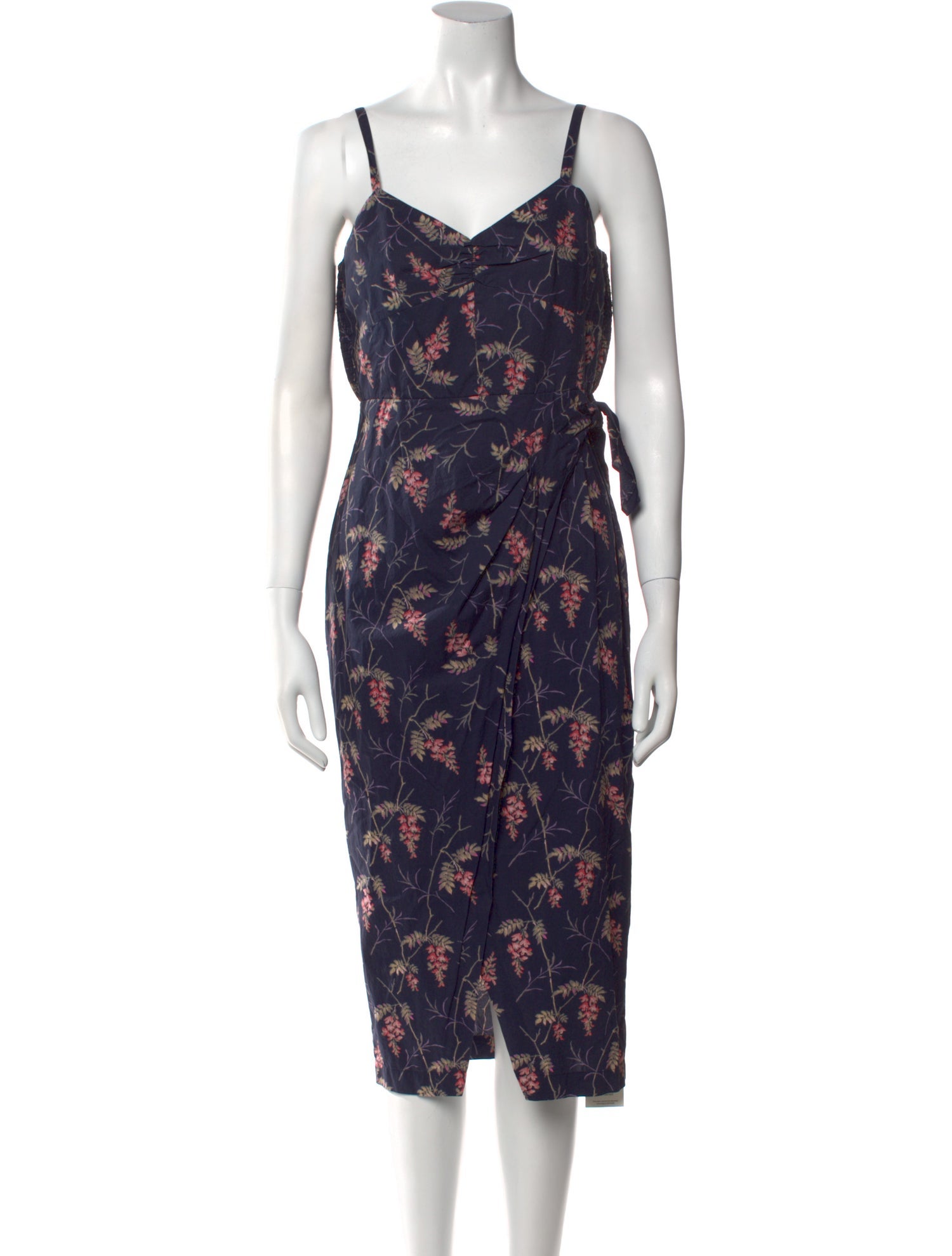 Rebecca Taylor Floral Print Midi Length Dress w/ Tags