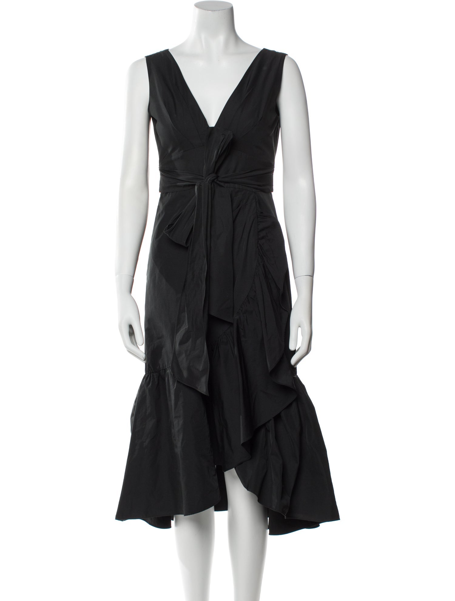 Rebecca Taylor V-Neck Midi Length Dress w/ Tags