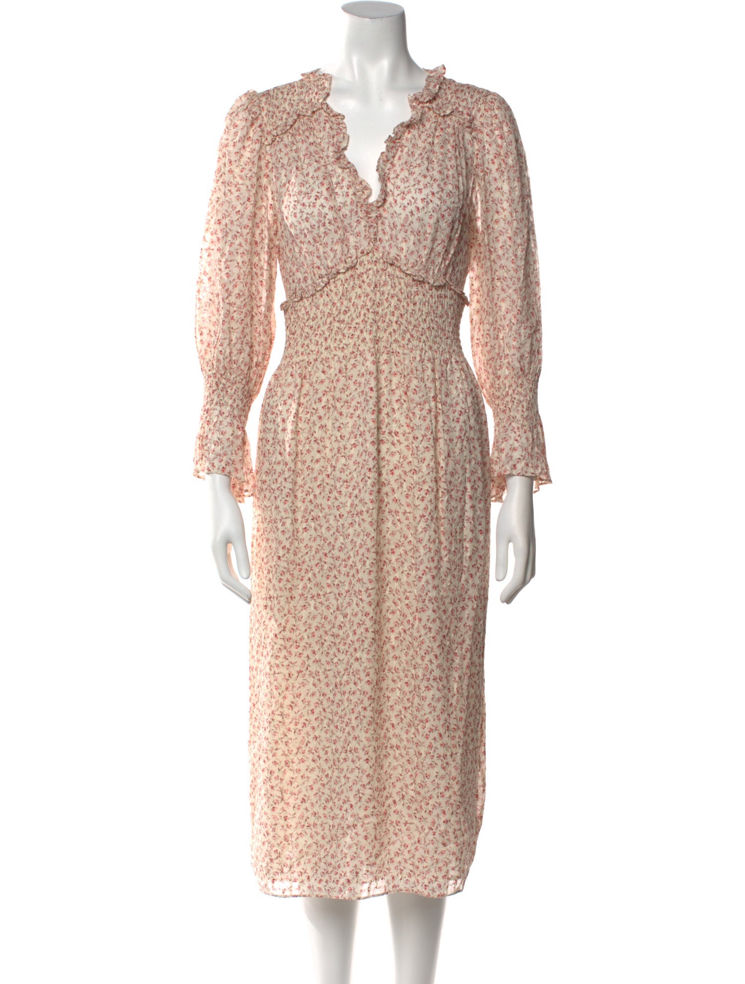 Rebecca Taylor Silk Midi Length Dress w/ Tags