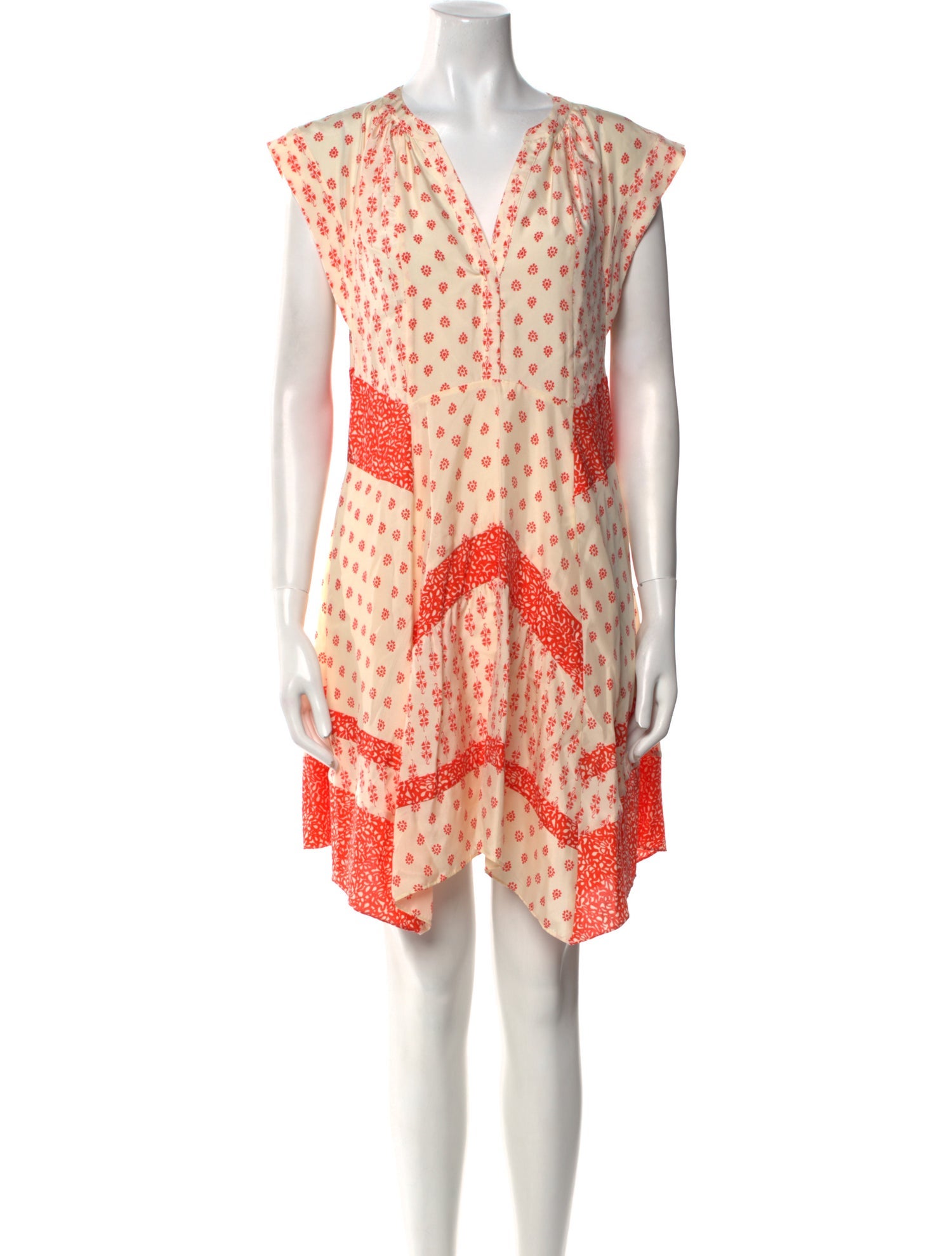 Rebecca Taylor Silk Knee-Length Dress