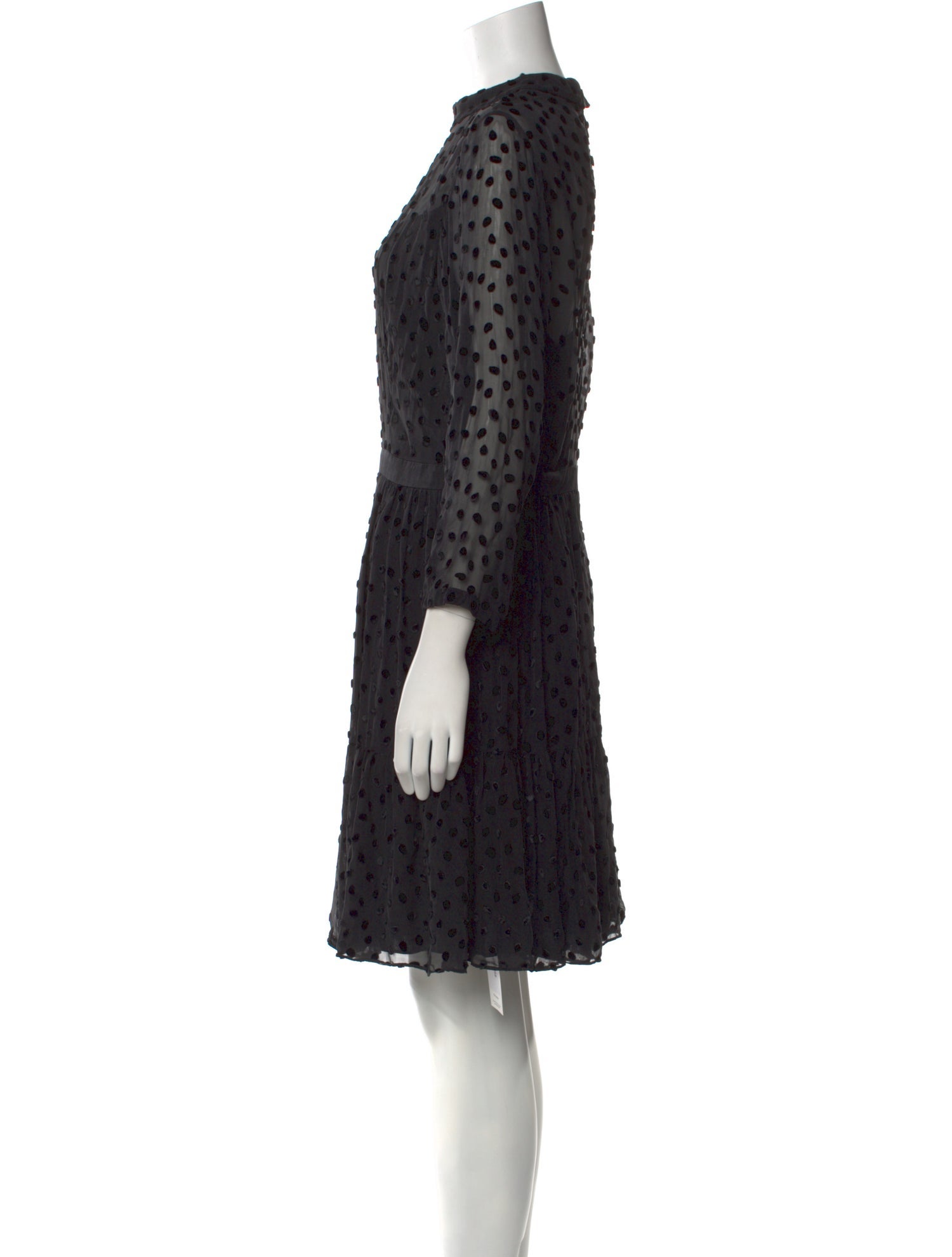 Rebecca Taylor Lace Pattern Mini Dress