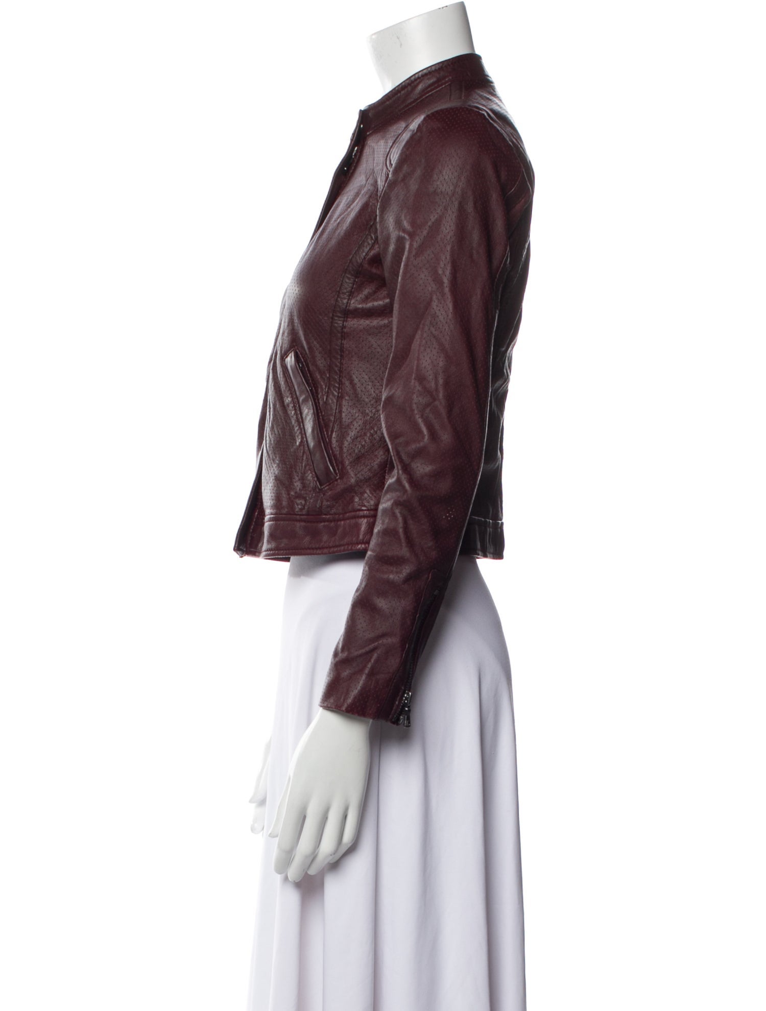 Rebecca Taylor Leather Biker Jacket