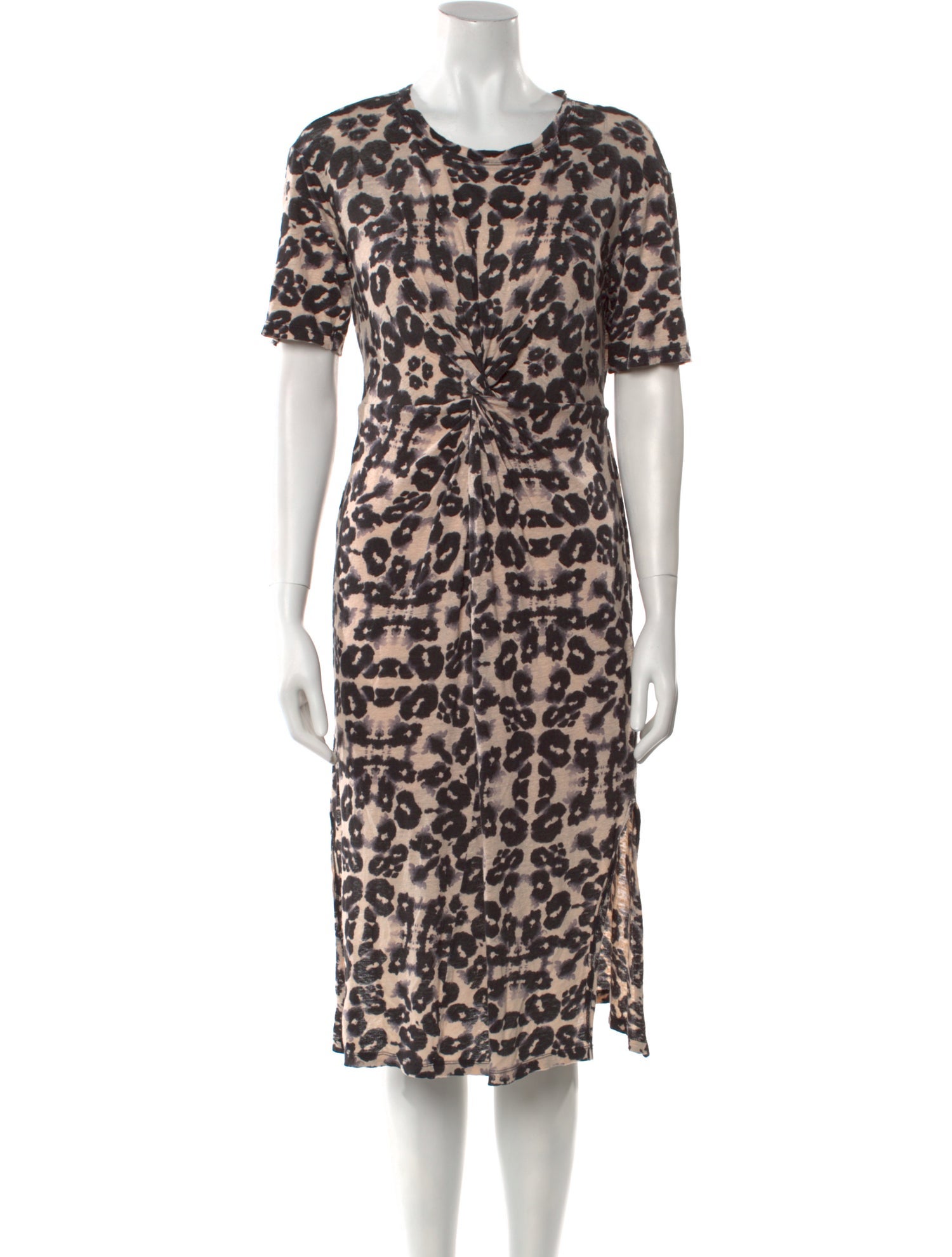 Rebecca Taylor Linen Midi Length Dress