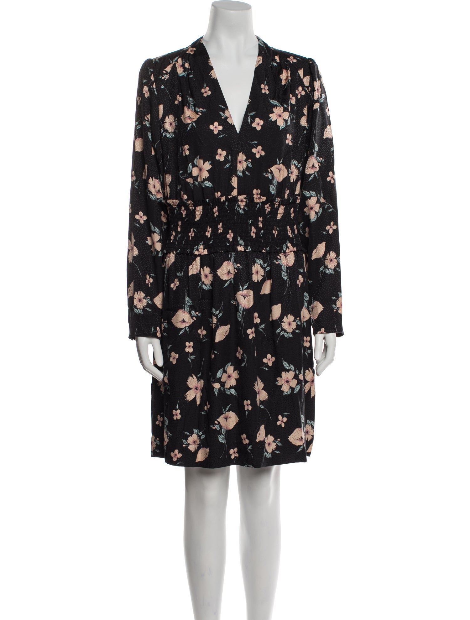 Rebecca Taylor Floral Print Mini Dress