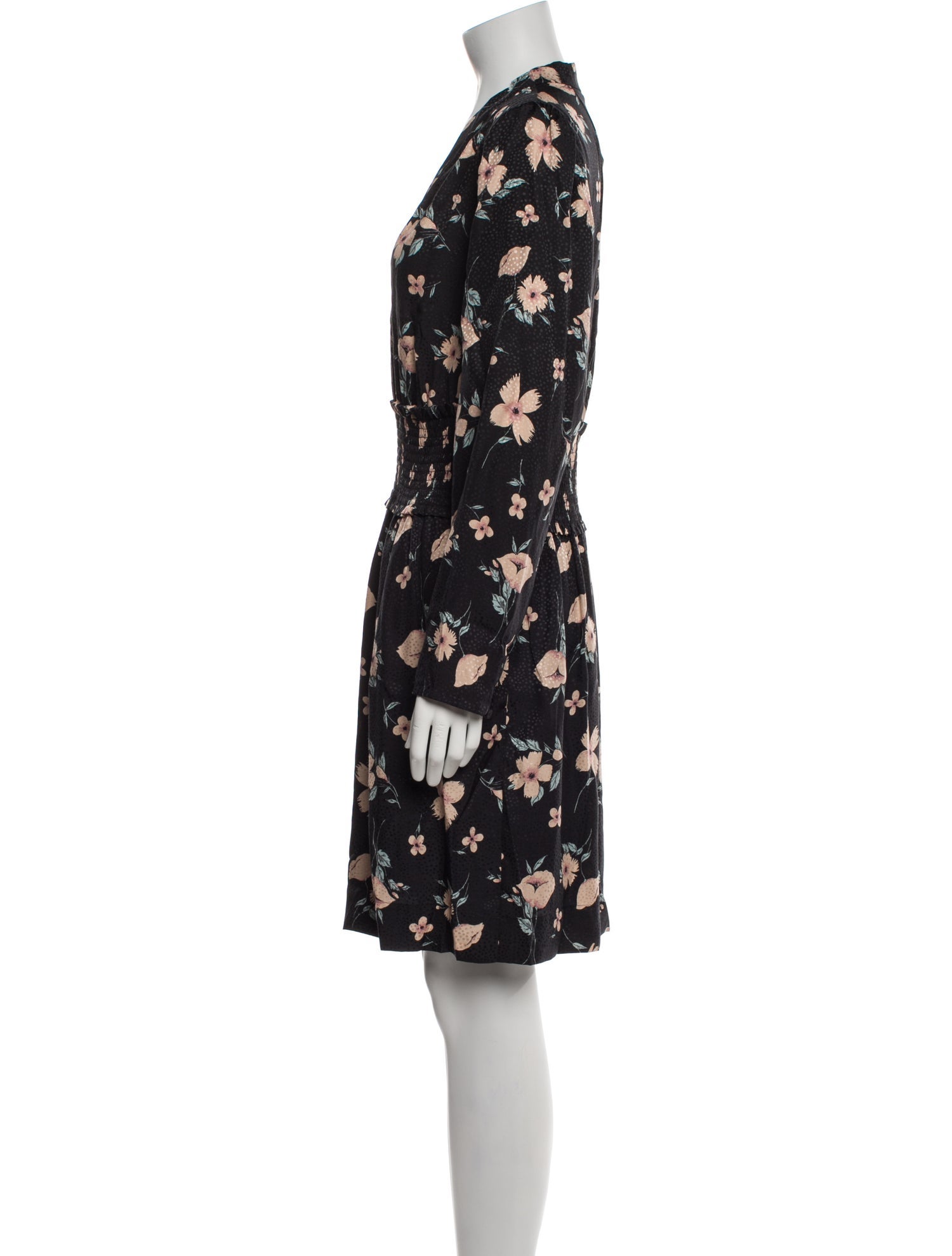 Rebecca Taylor Floral Print Mini Dress