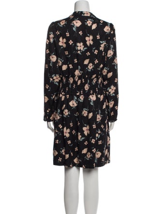 Rebecca Taylor Floral Print Mini Dress