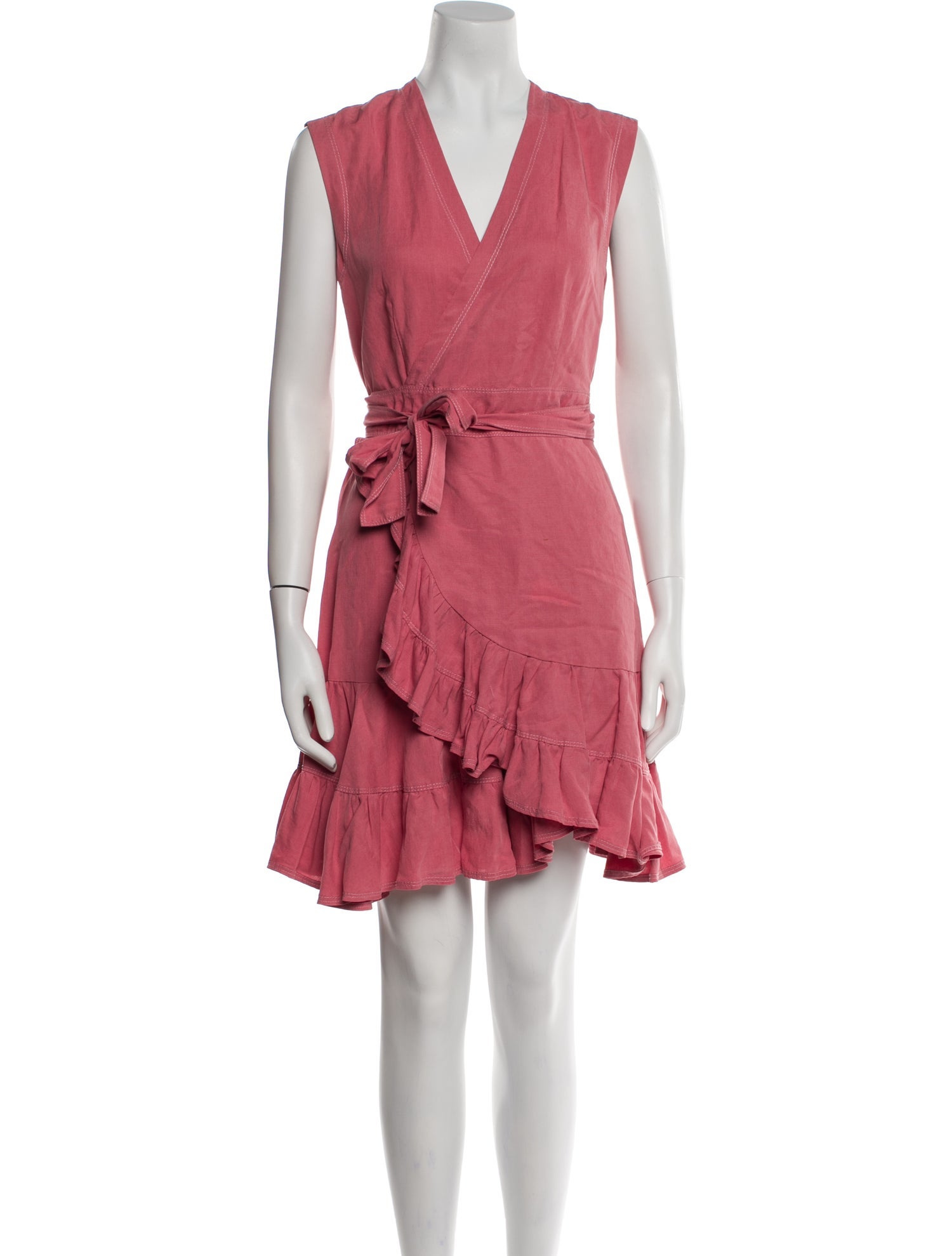 Rebecca Taylor V-Neck Mini Dress