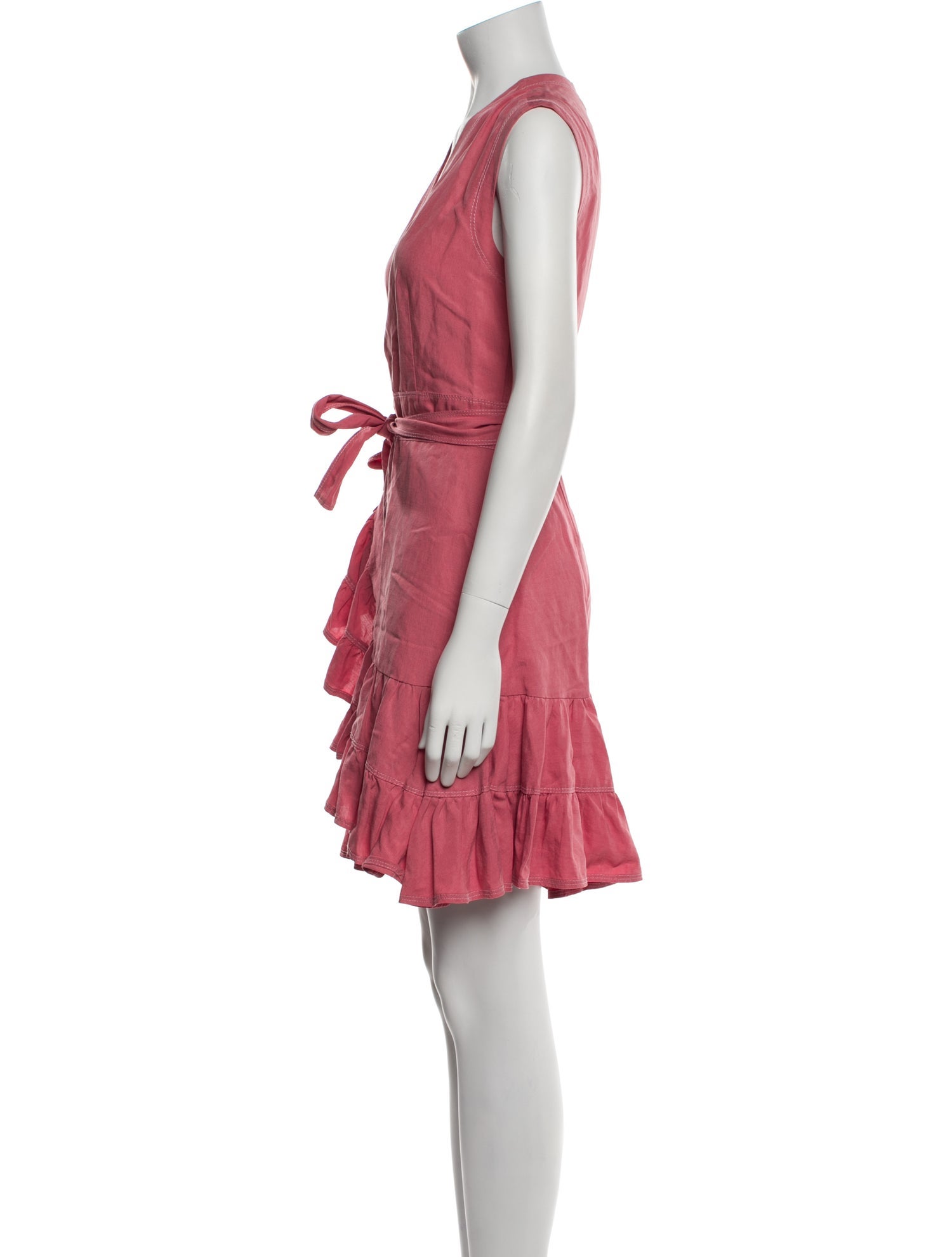 Rebecca Taylor V-Neck Mini Dress