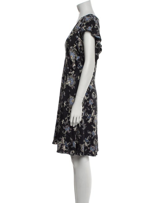 Rebecca Taylor Floral Print Mini Dress