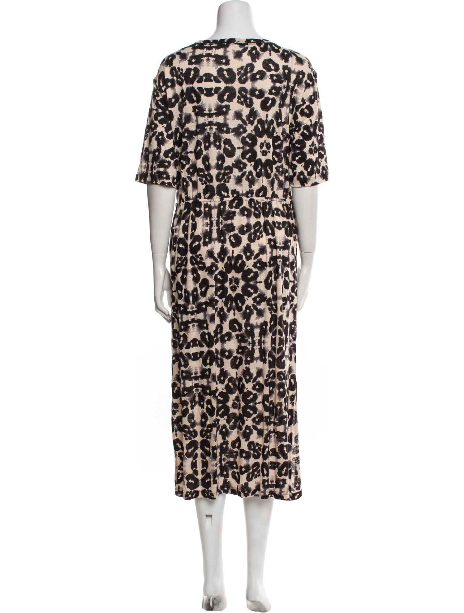 Rebecca Taylor Linen Long Dress w/ Tags in Neutrals, Women's XL