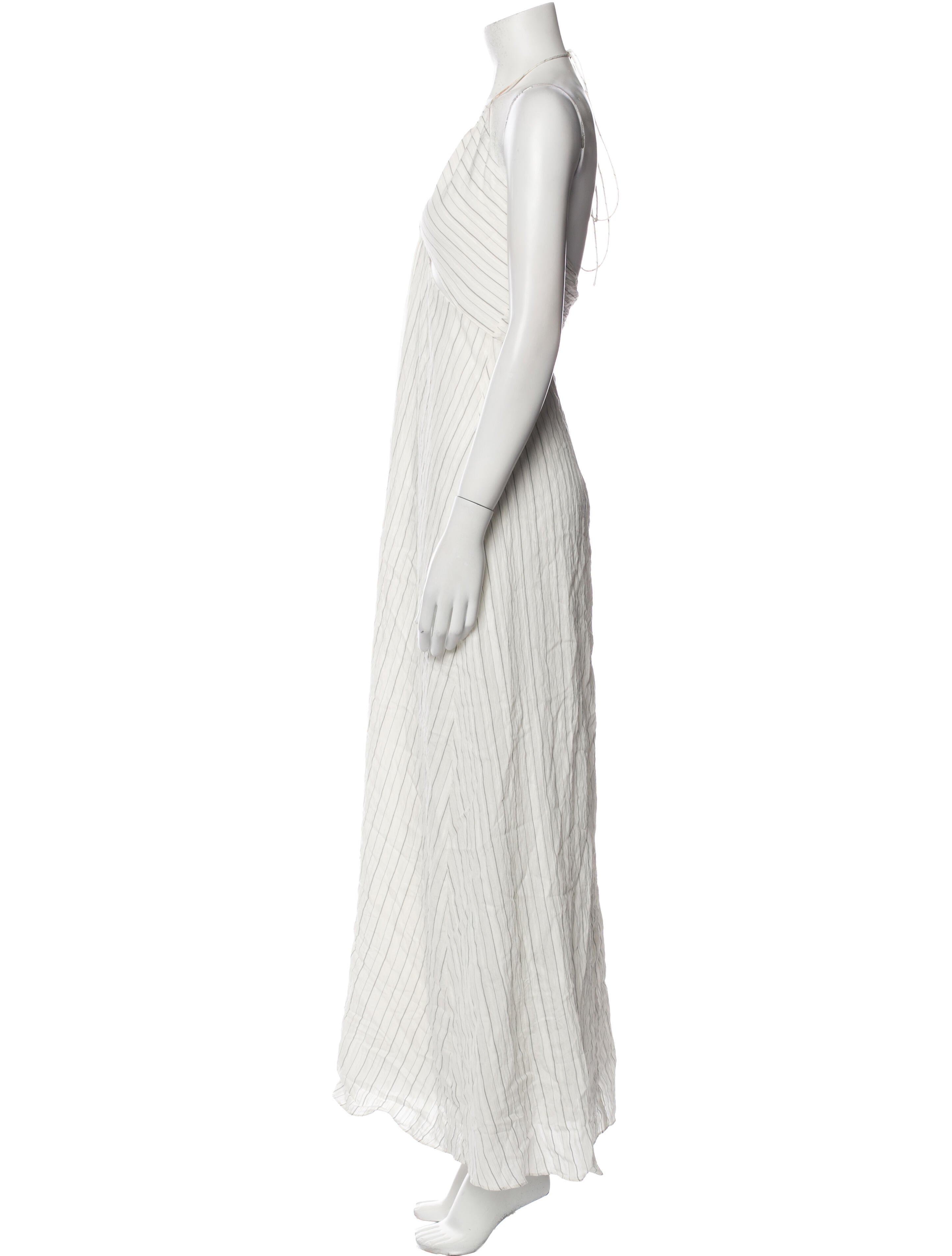 Rebecca Taylor Striped Long Dress