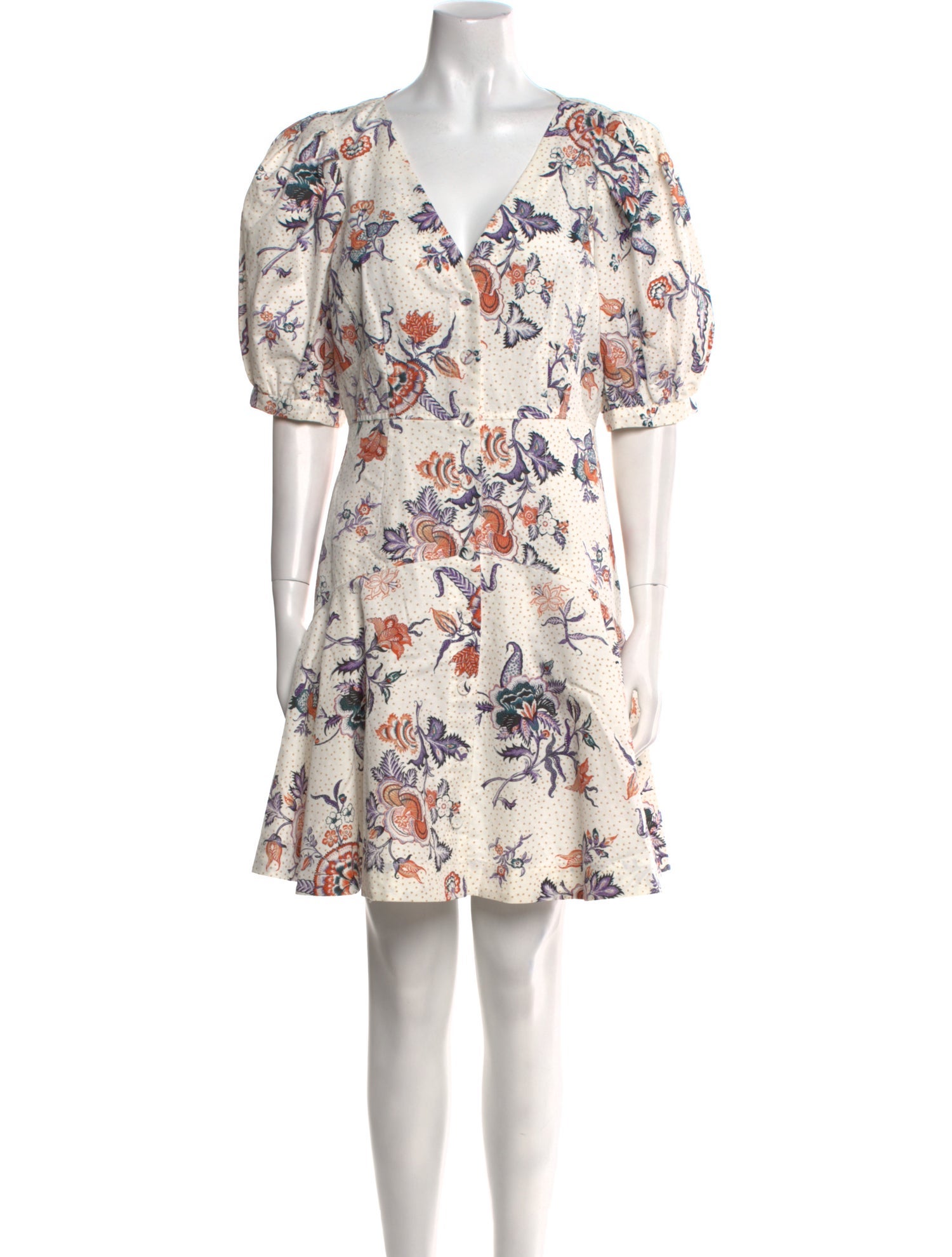 Rebecca Taylor Floral Print Mini Dress w/ Tags