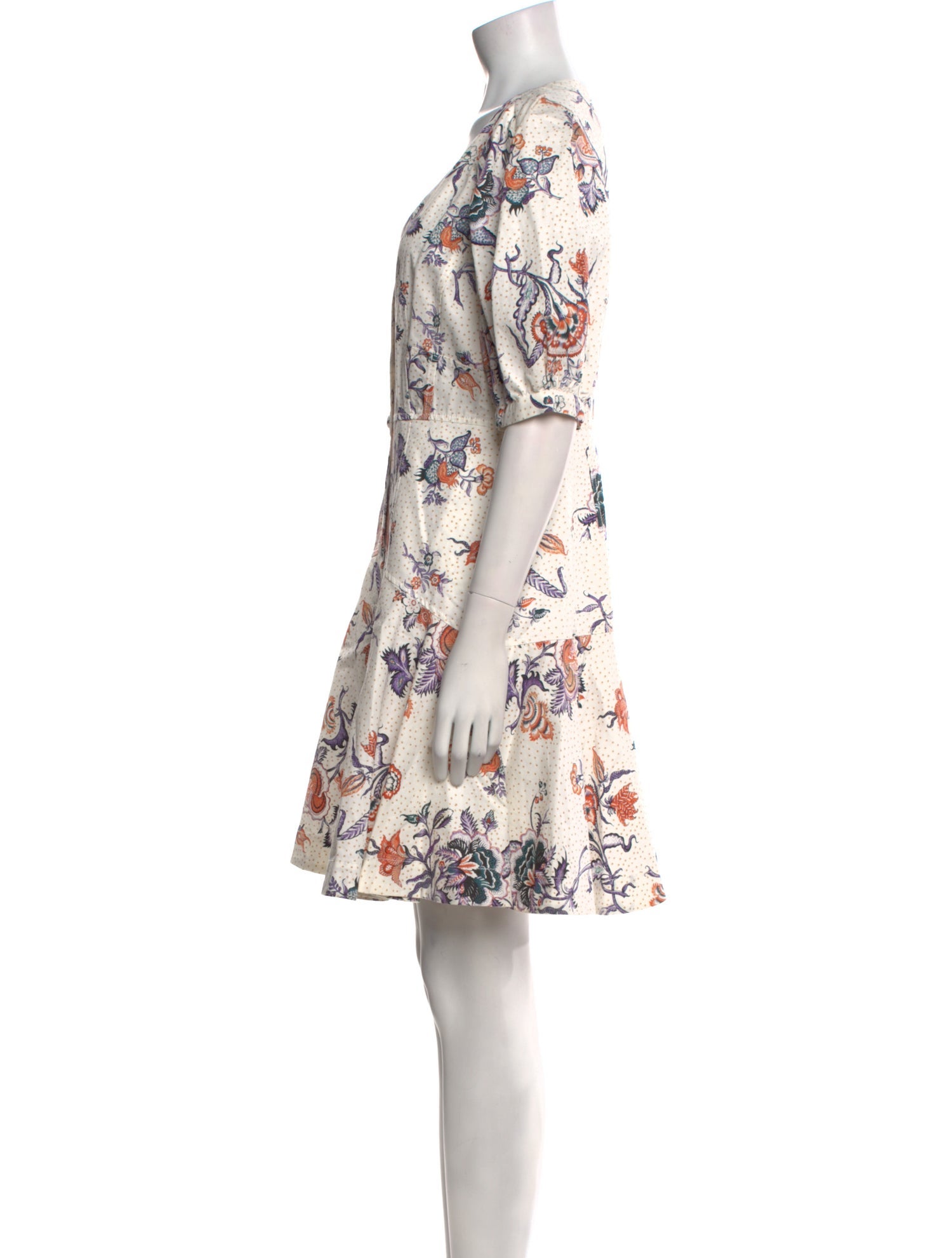 Rebecca Taylor Floral Print Mini Dress w/ Tags