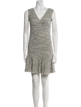 Rebecca Taylor Tweed Pattern Mini Dress w/ Tags