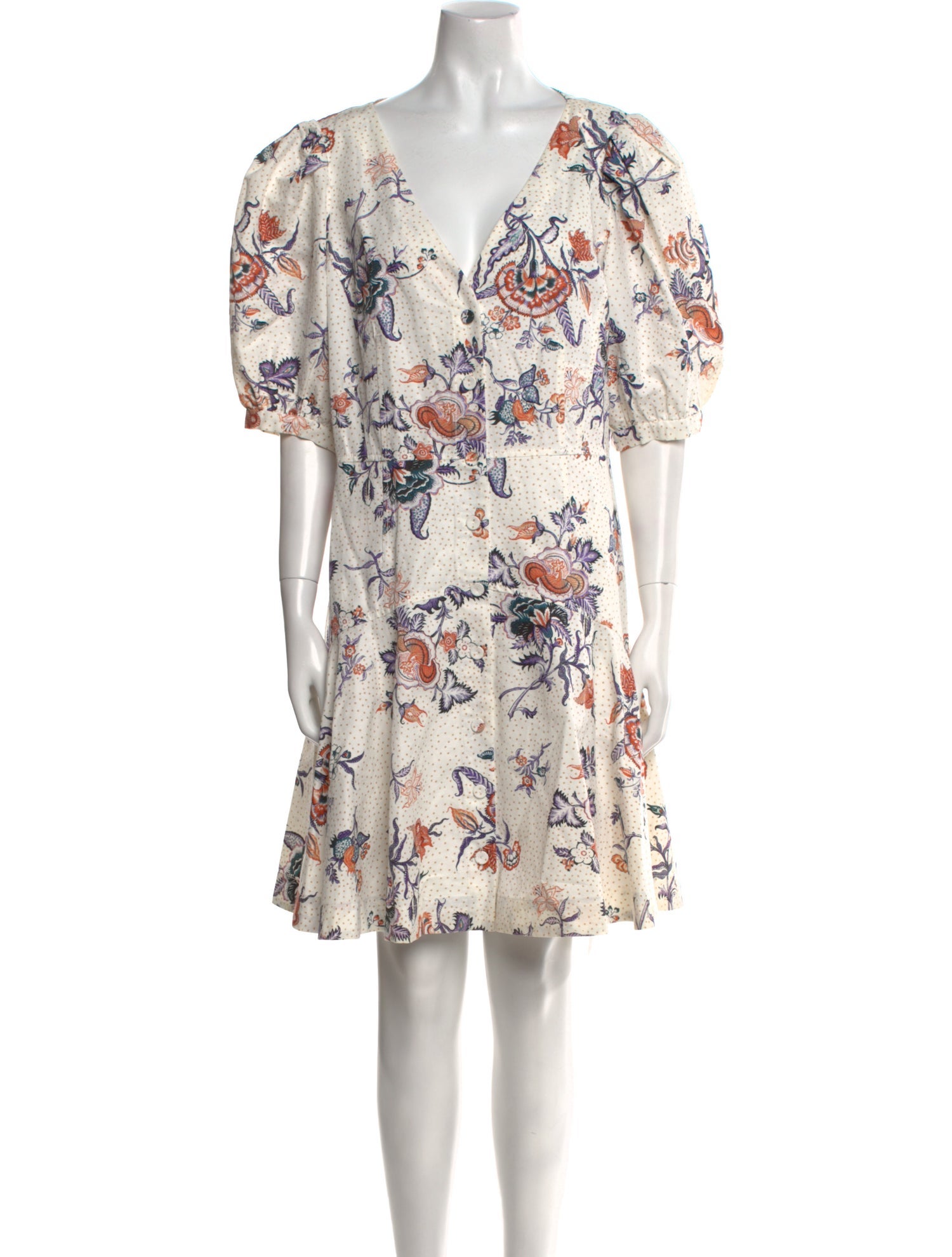 Rebecca Taylor Floral Print Mini Dress w/ Tags