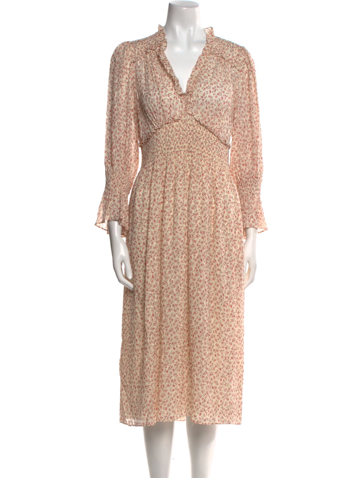 Rebecca Taylor Silk Midi Length Dress w/ Tags