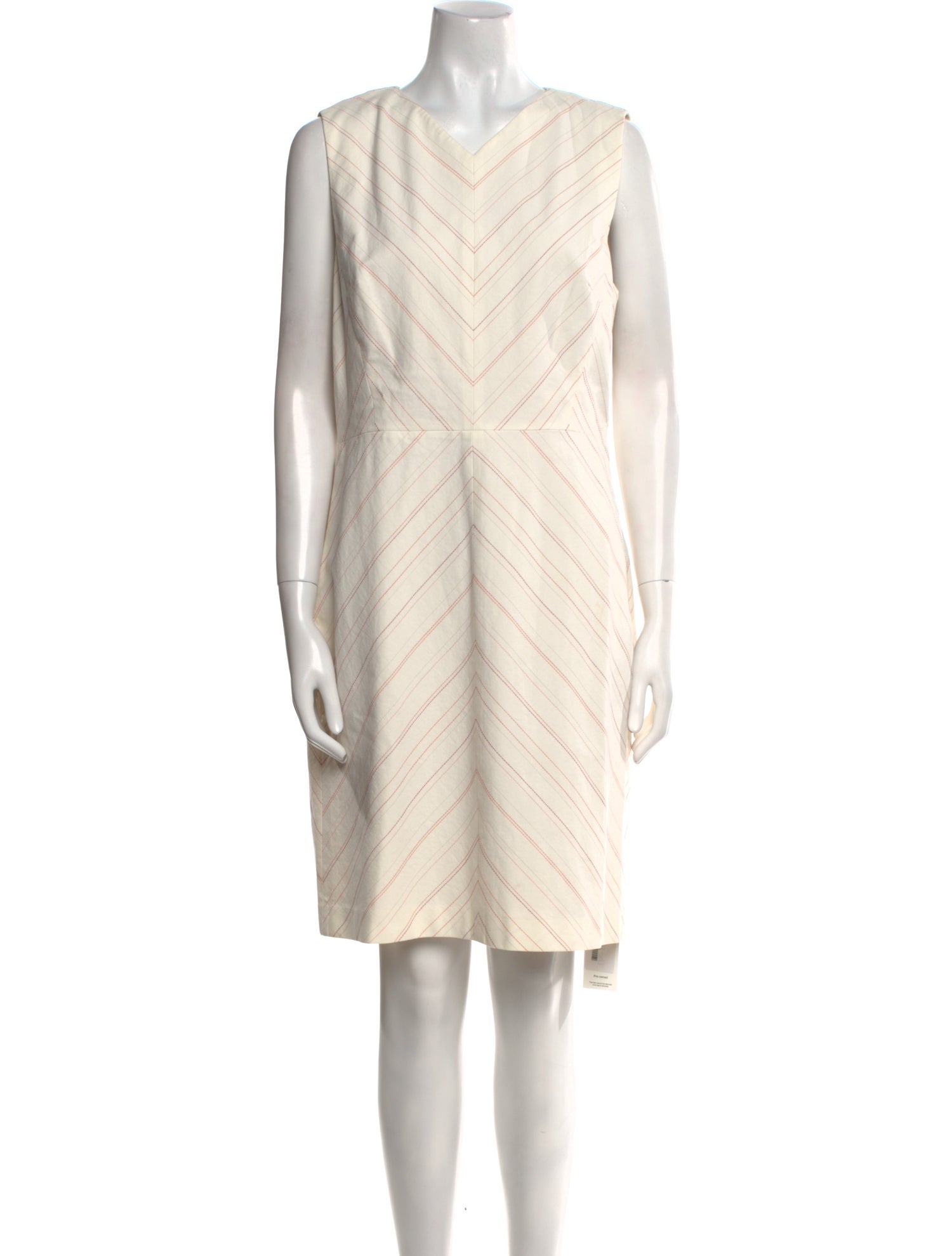 Rebecca Taylor Striped Knee-Length Dress