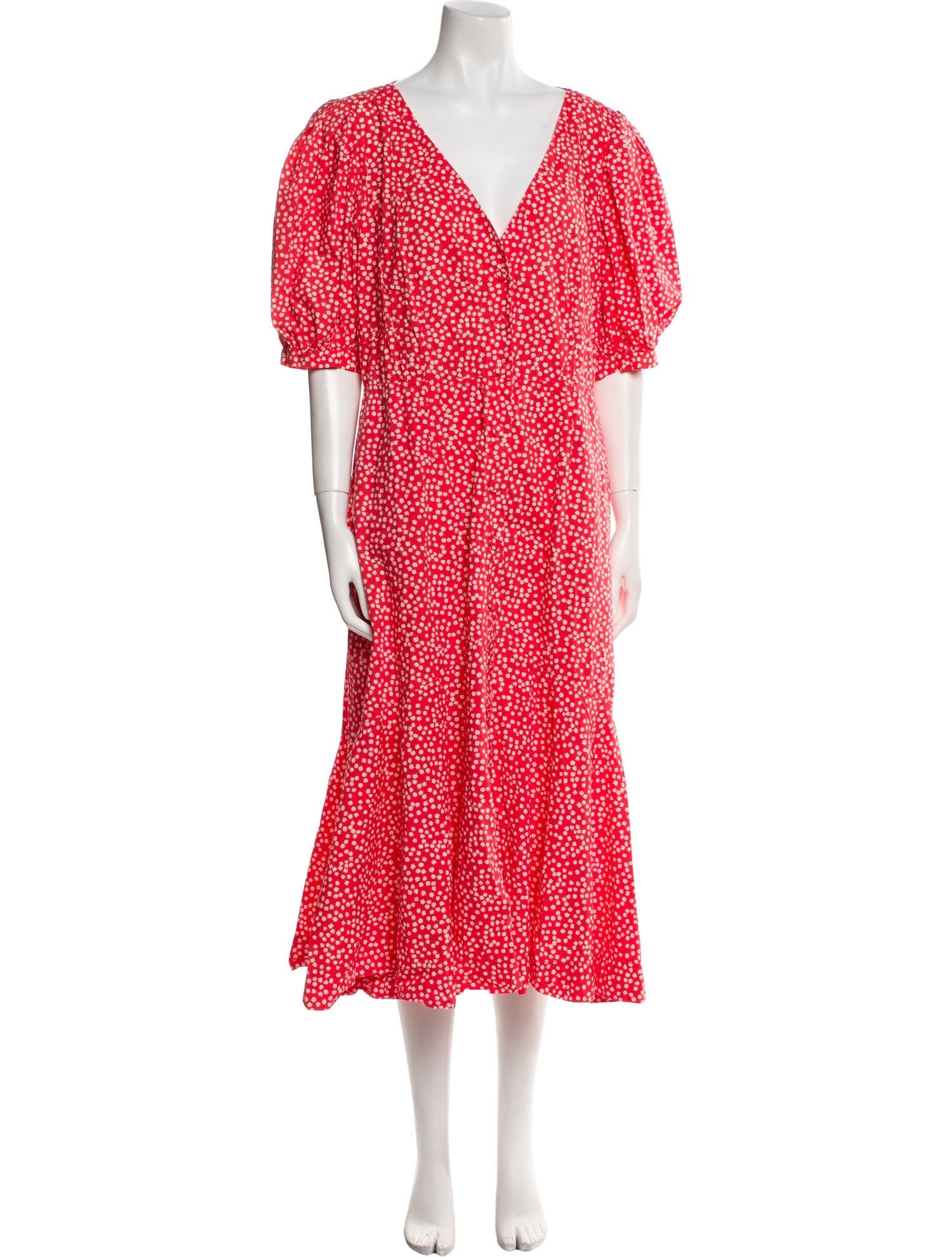 Rebecca Taylor Floral Print Long Dress w/ Tags