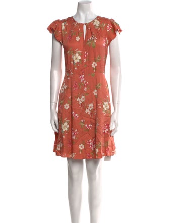 Rebecca Taylor Silk Knee-Length Dress