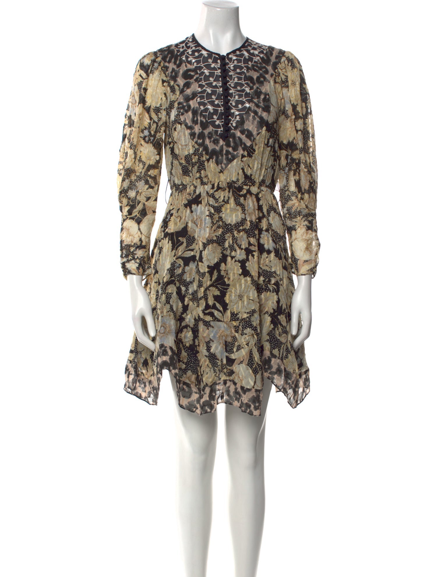 Rebecca Taylor Silk Mini Dress