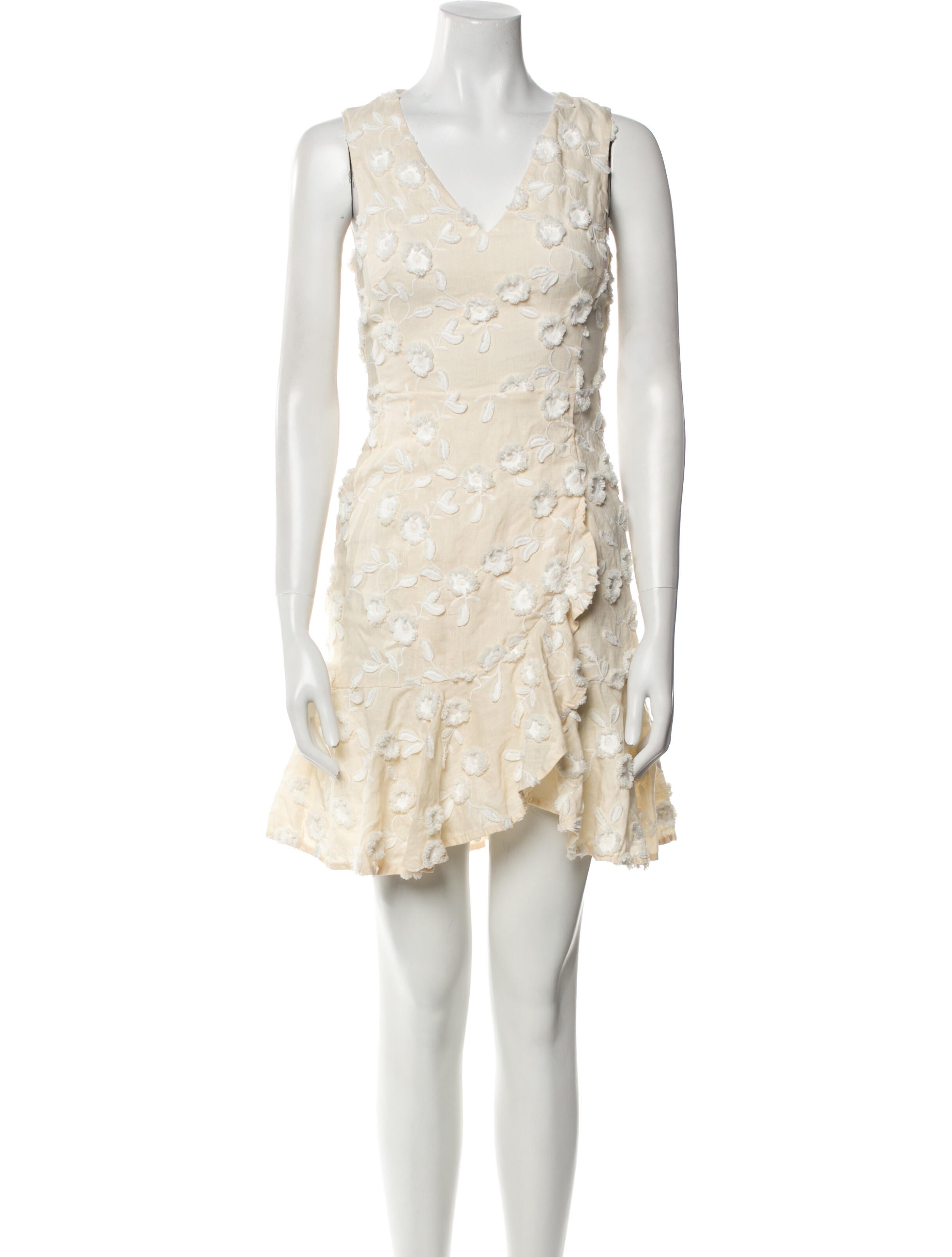 Rebecca Taylor Linen Mini Dress