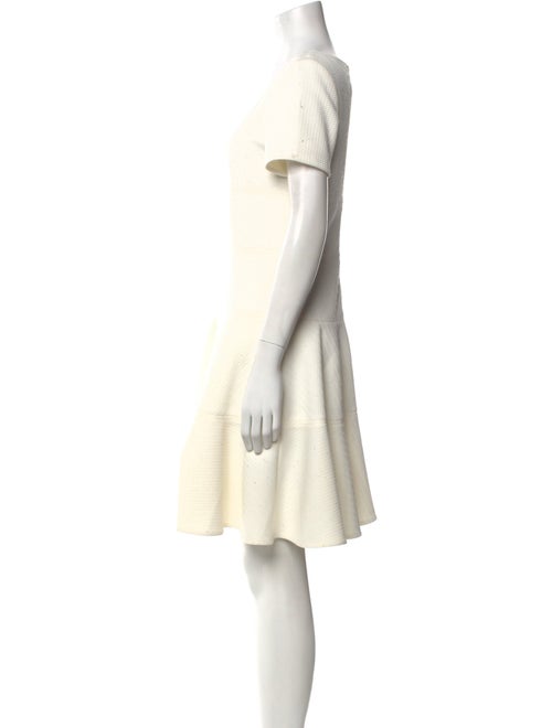 Rebecca Taylor Scoop Neck Knee-Length Dress