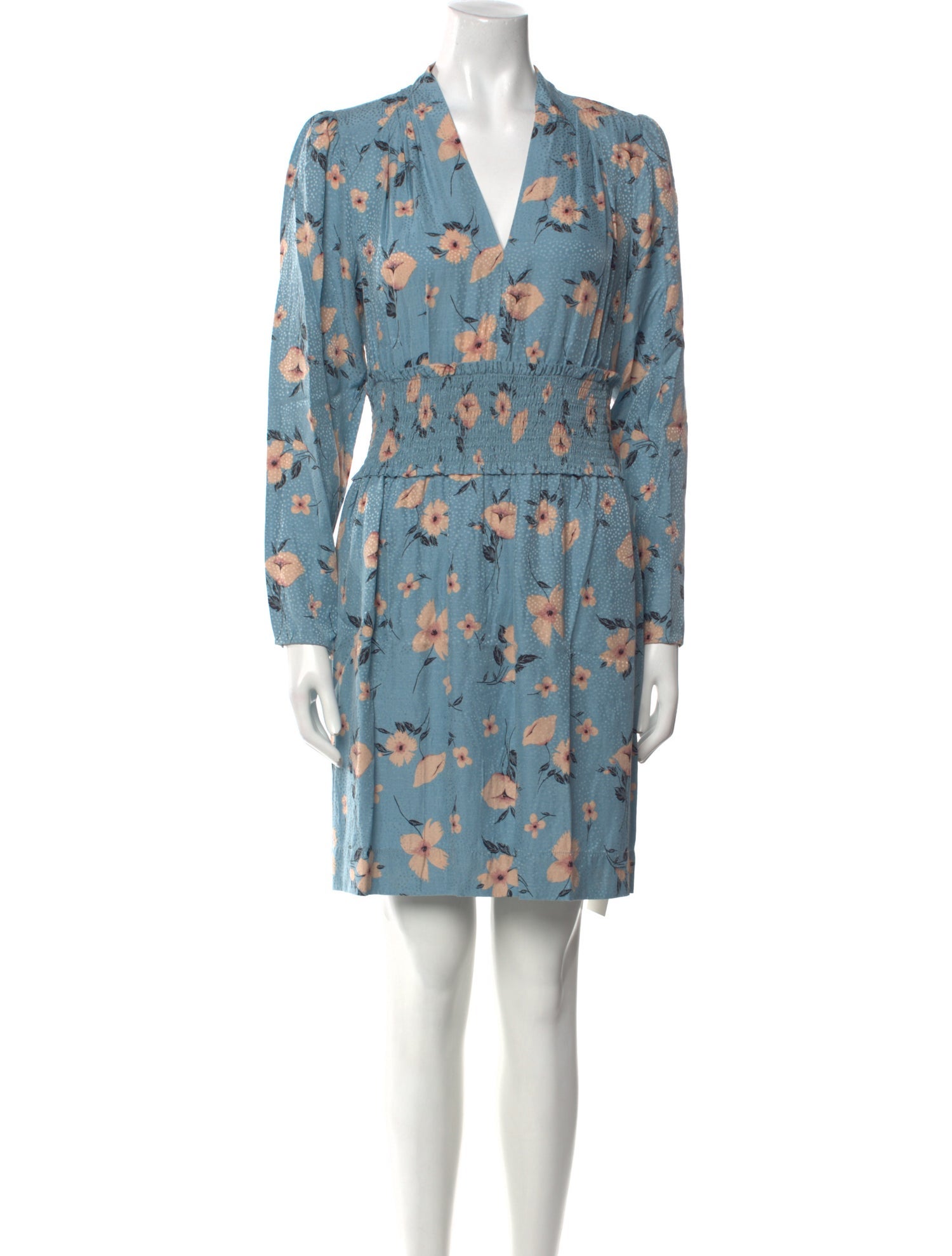 Rebecca Taylor Floral Print Knee-Length Dress